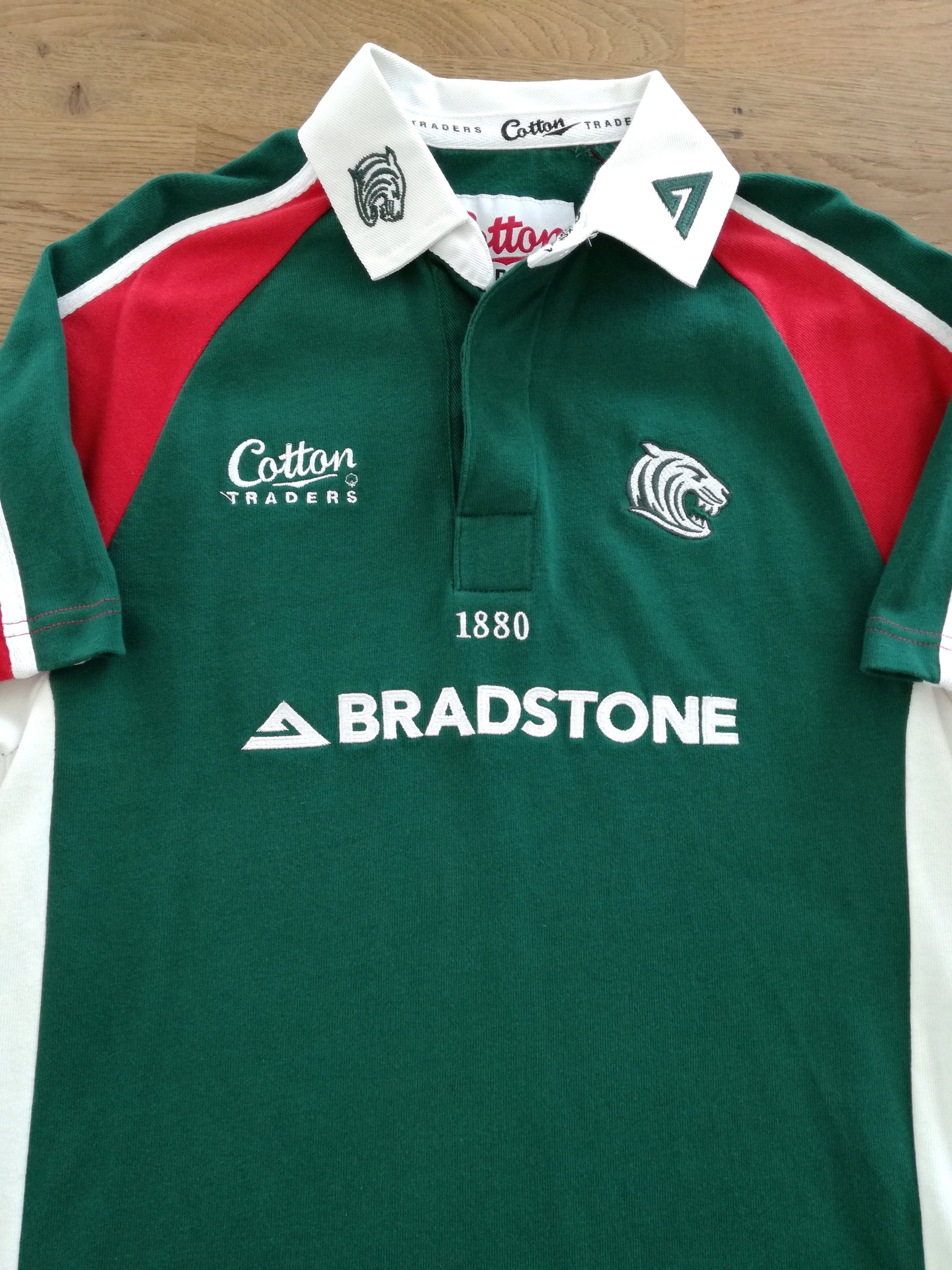 2003/04 Leicester Tigers Home Rugby Shirt