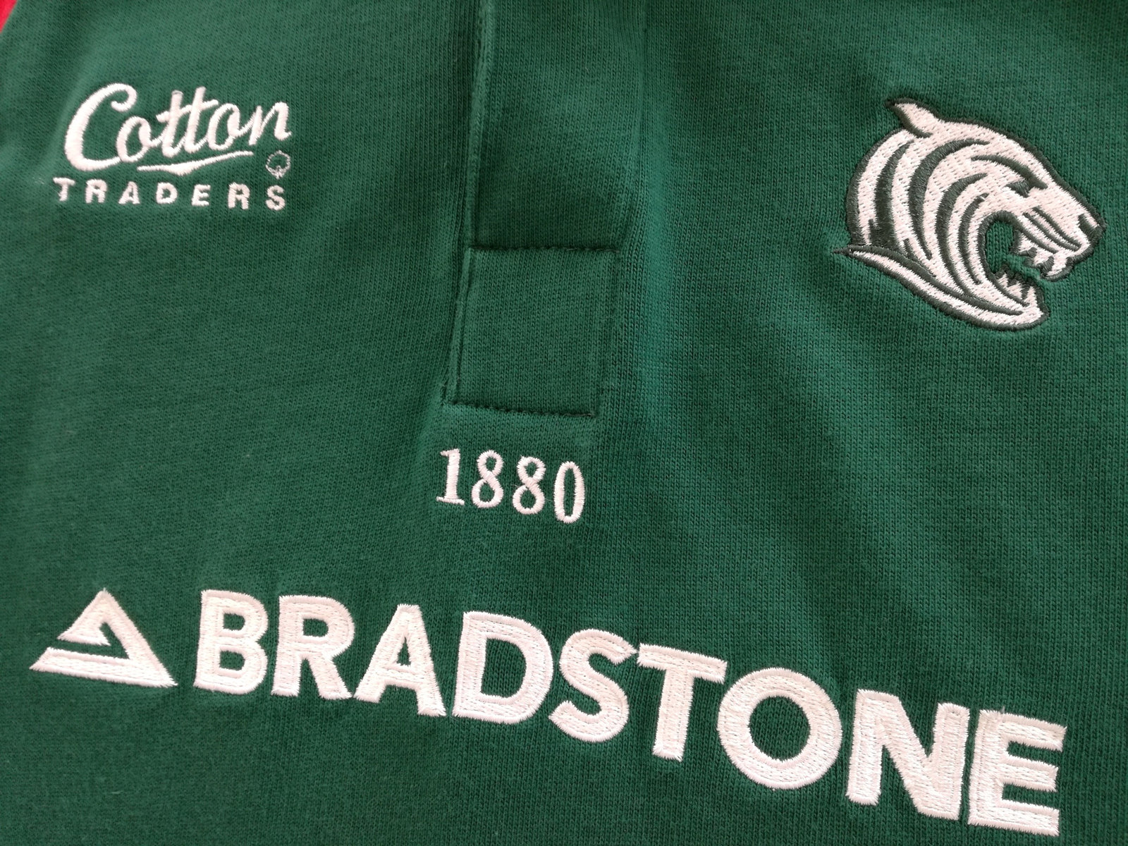 2003/04 Leicester Tigers Home Rugby Shirt (Kids)