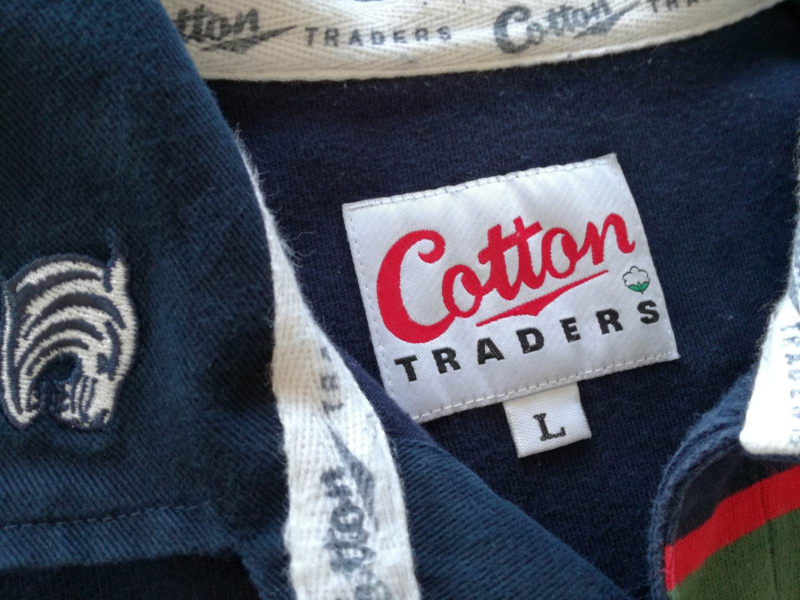 1999/00 Leicester Tigers Away Rugby Shirt. (L)