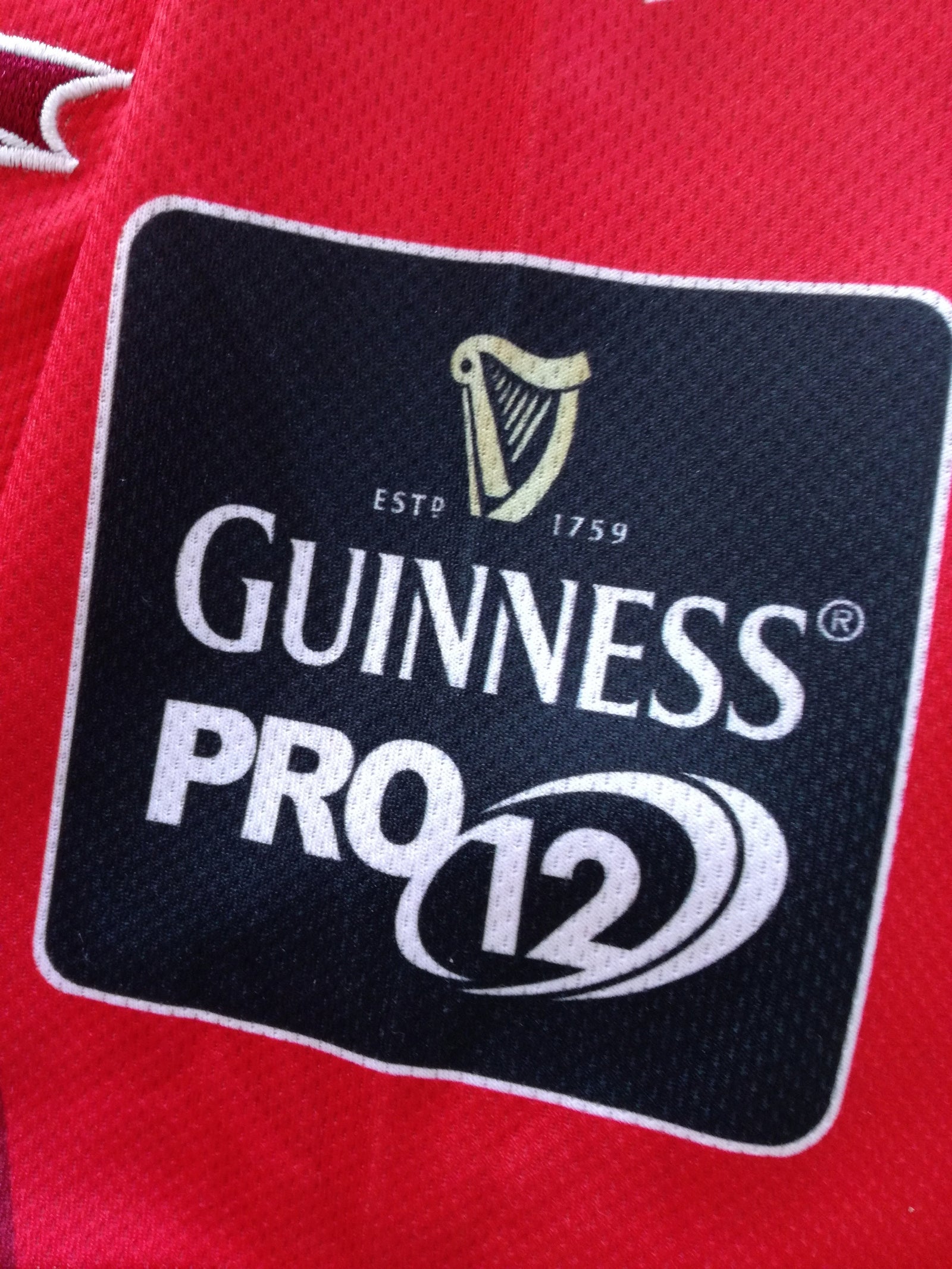 2015/16 Scarlets Home Pro12 Rugby Shirt (XL)