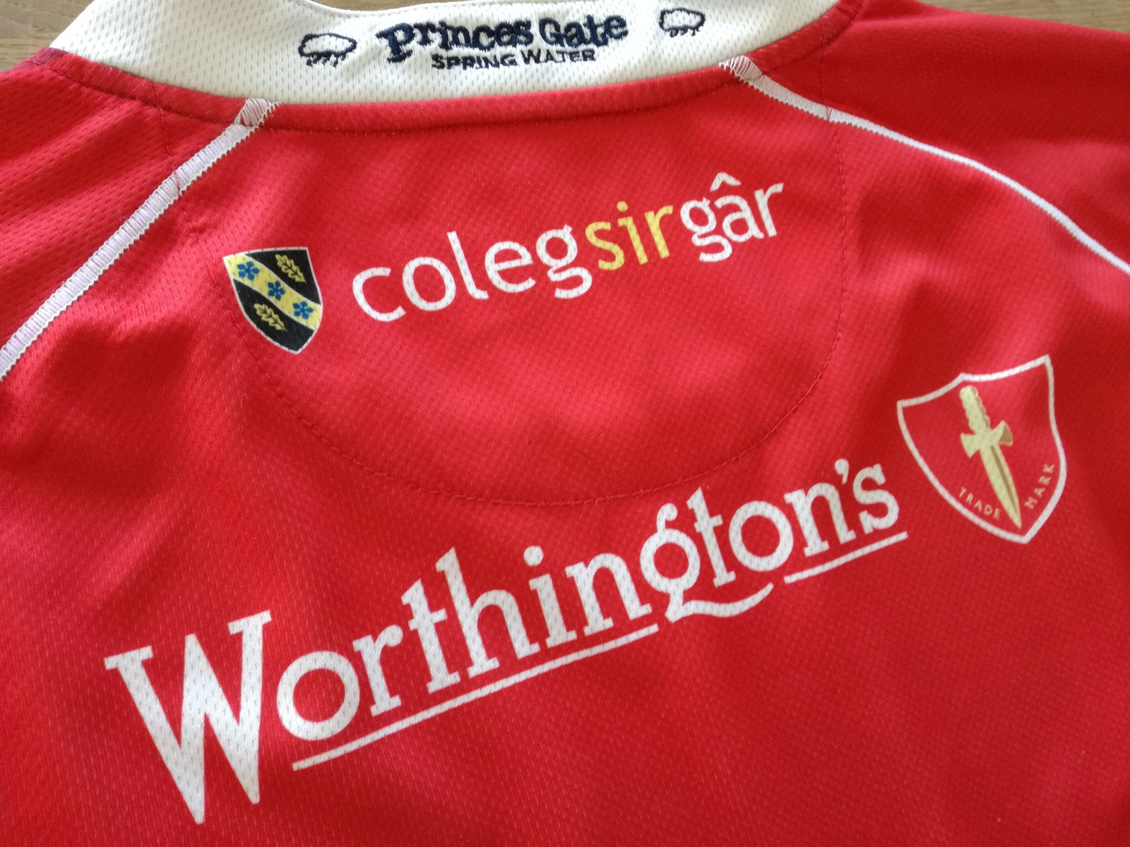 2015/16 Scarlets Home Pro12 Rugby Shirt (XL)