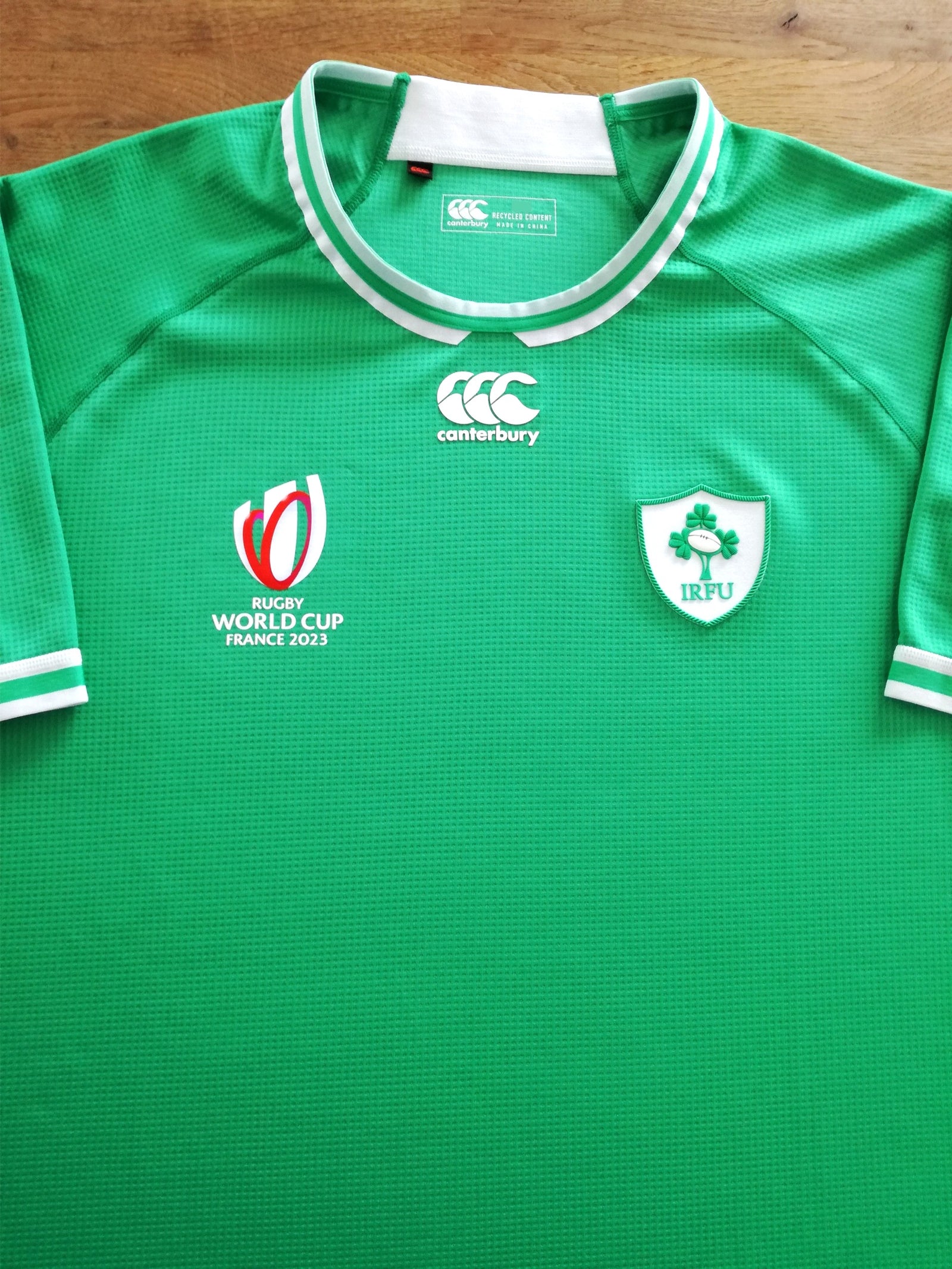 2023 Ireland Home World Cup Rugby Shirt