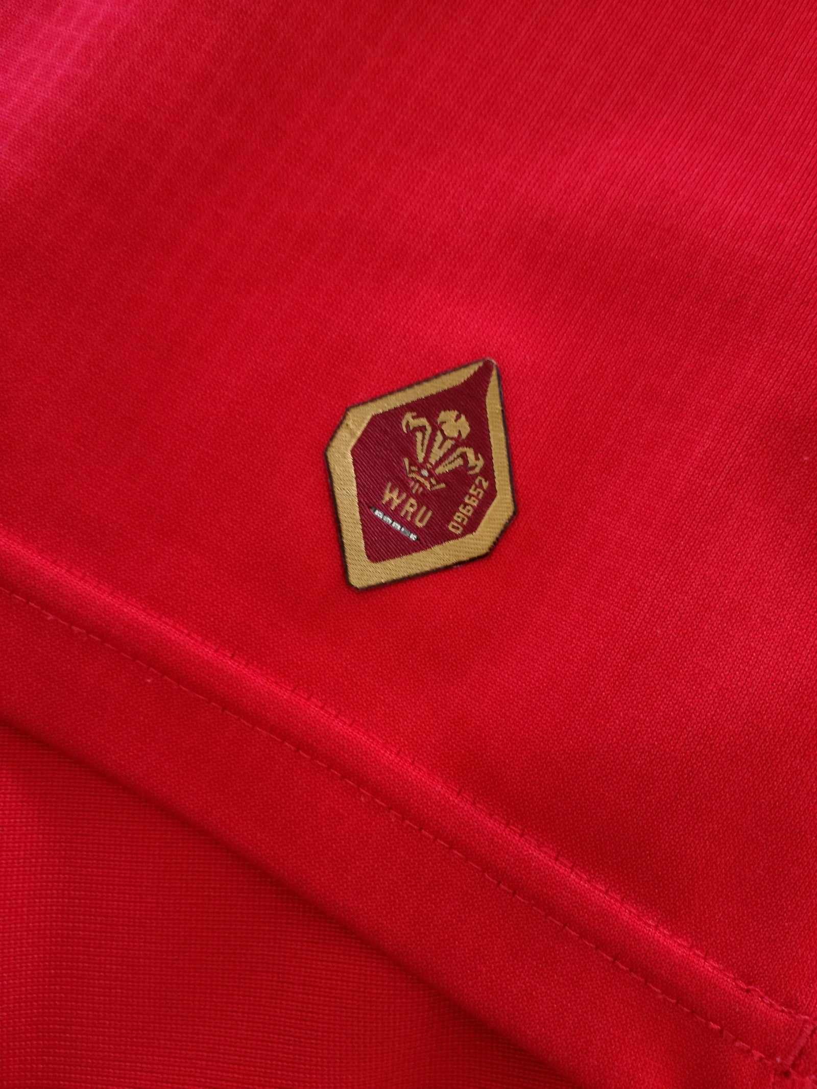 2015/16 Wales Home 'Loose' Rugby Shirt (M)