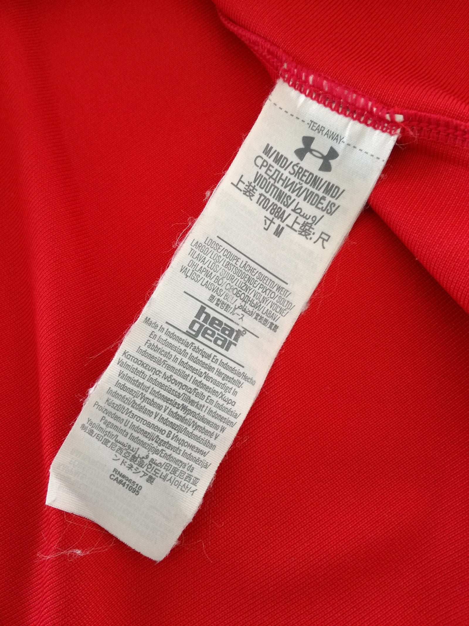 2015/16 Wales Home 'Loose' Rugby Shirt (M)