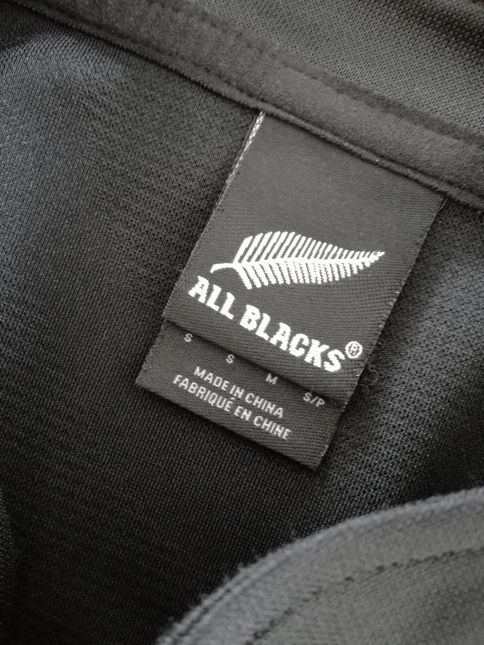 2009 New Zealand Home Rugby Shirt (S)