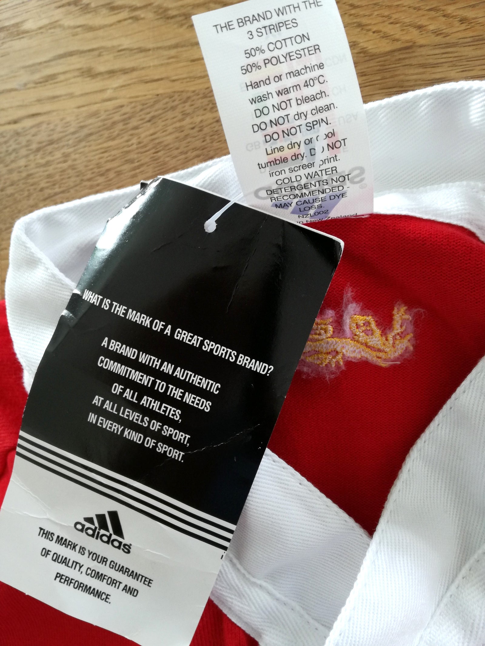 2001 British & Irish Lions Rugby Shirt (XL) *BNWT*