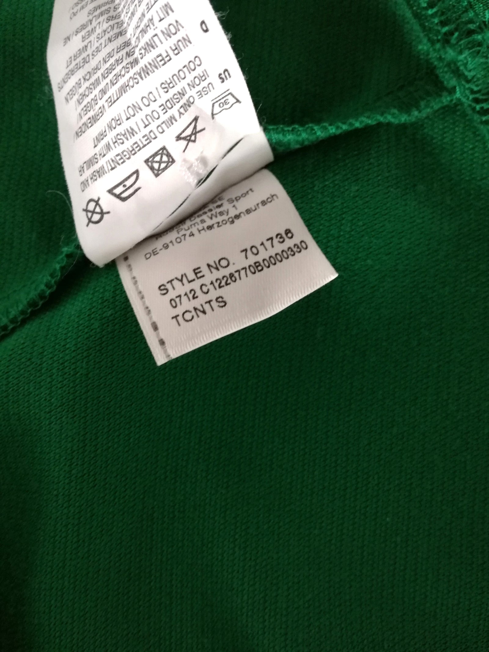 2011/12 Ireland Home Rugby Shirt (M)