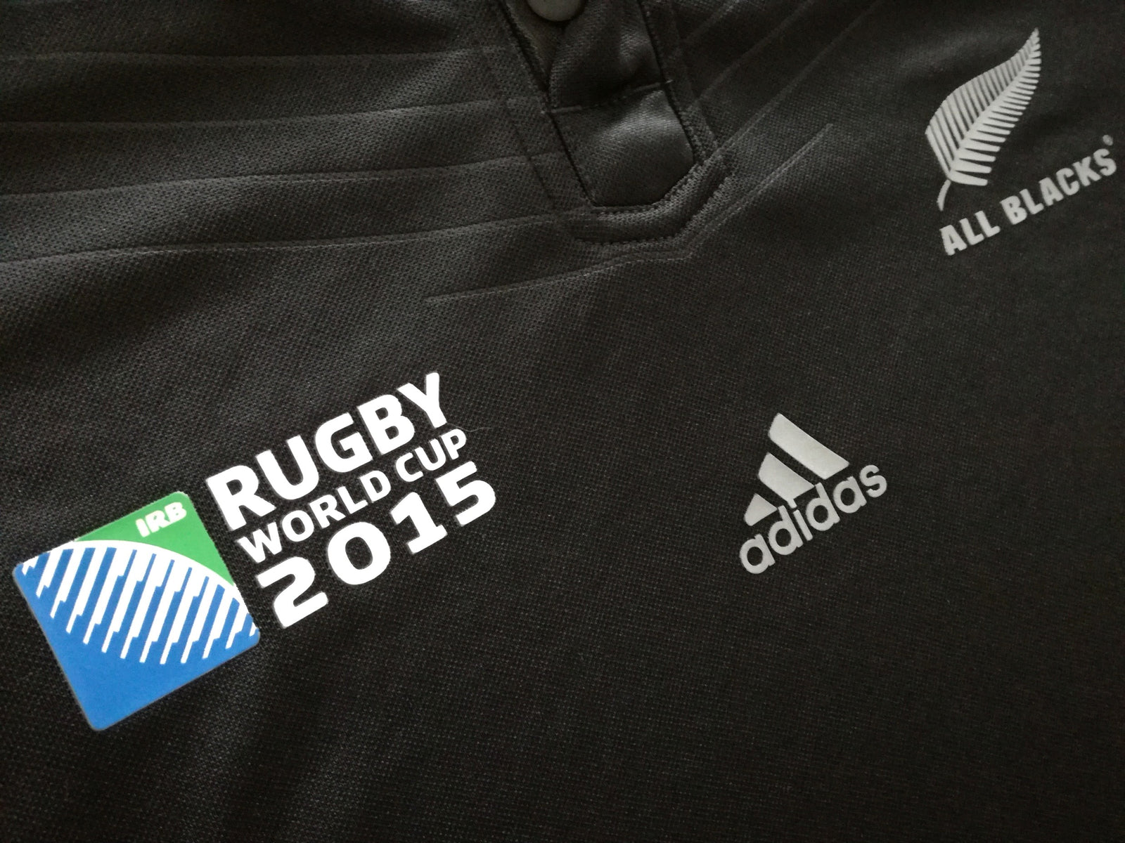 2015 New Zealand Home World Cup Rugby Shirt (Kids)