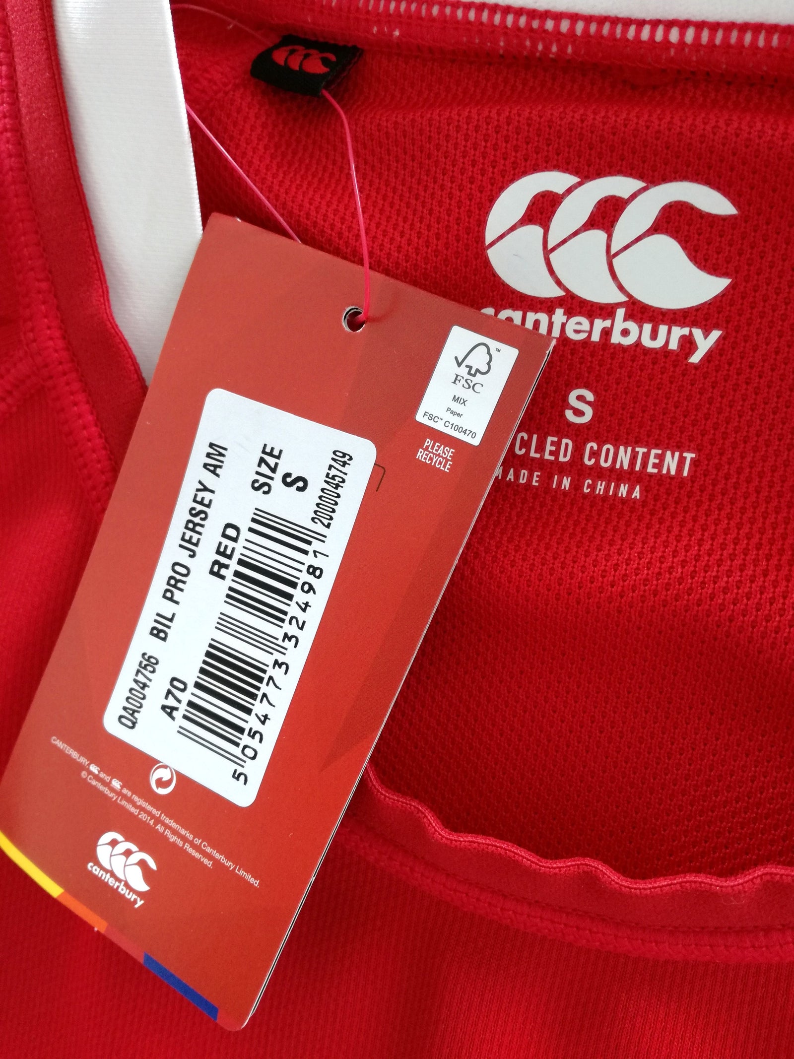 2021 British & Irish Lions Vapodri Rugby Shirt (S) *BNWT*