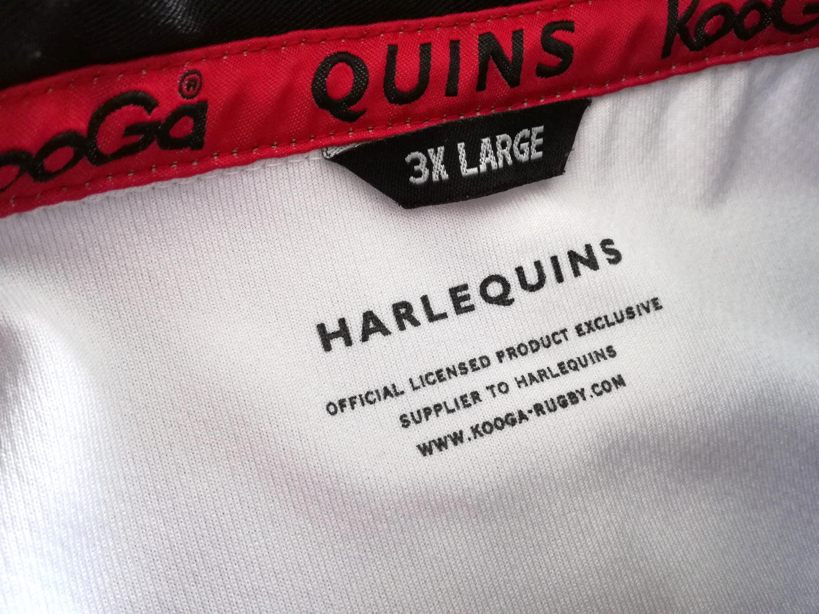 2007/08 Harlequins Away Rugby Shirt (3XL)