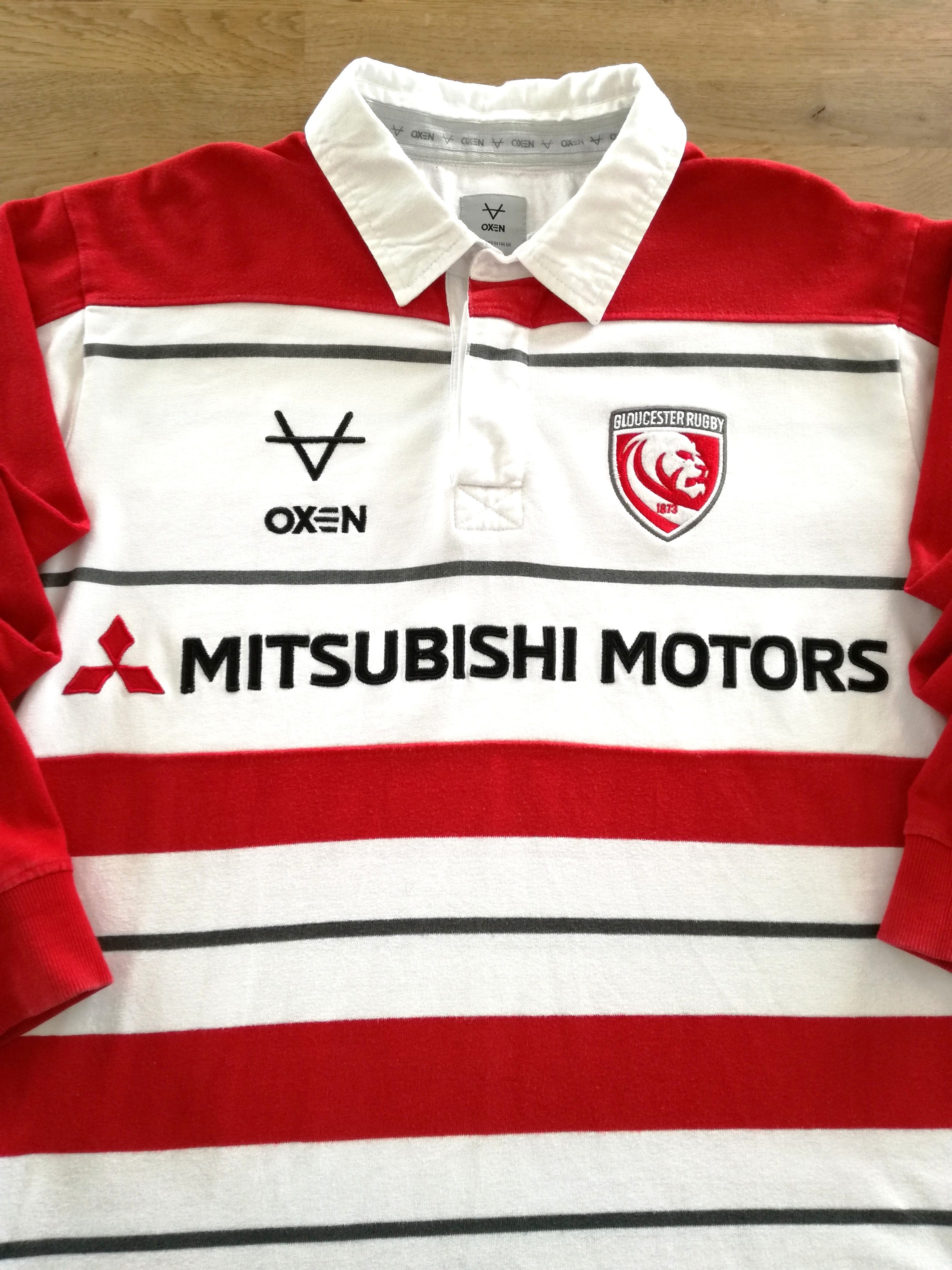 2019/20 Gloucester Home Long Sleeve Rugby Shirt