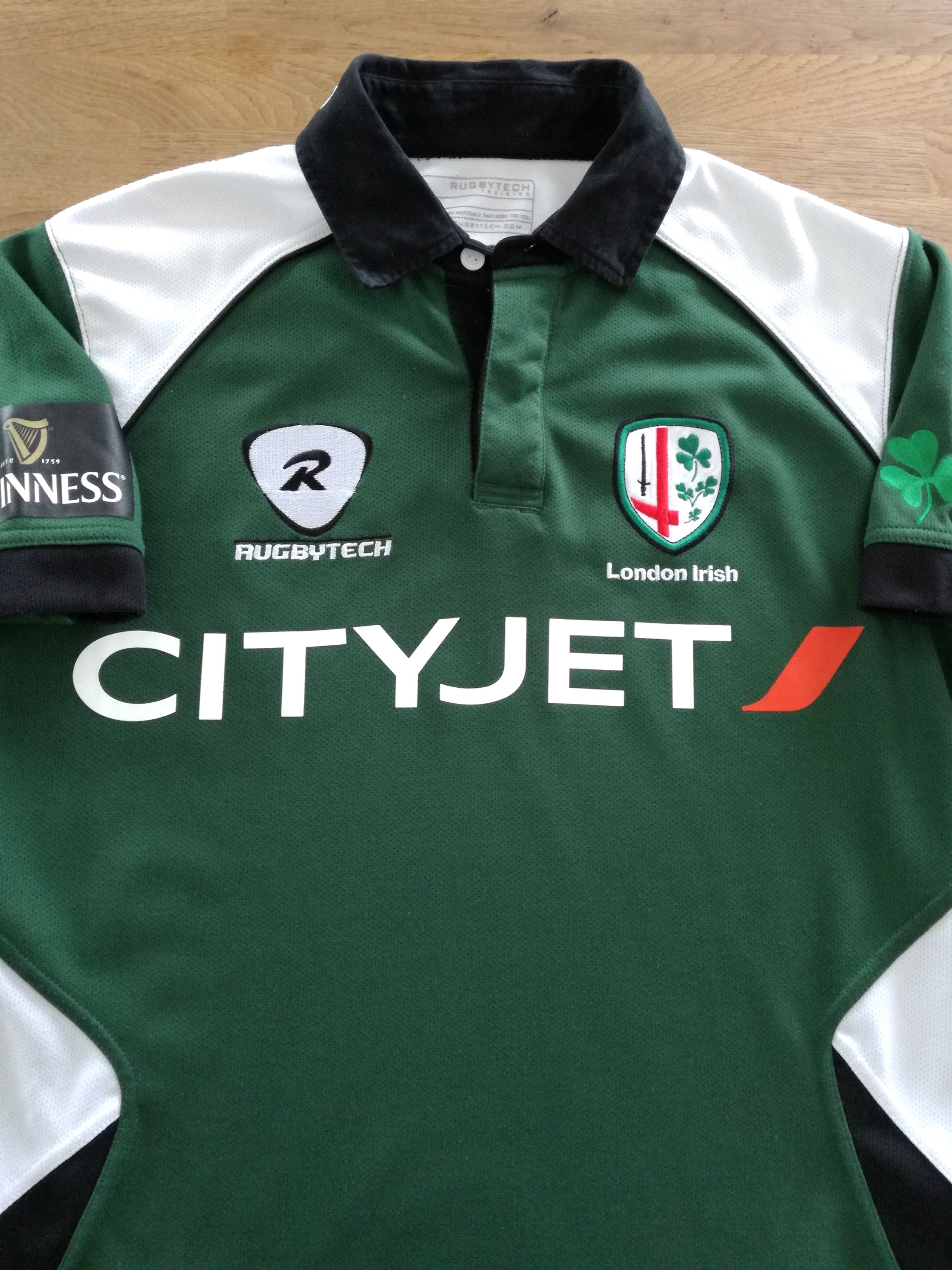 2009/10 London Irish Home Rugby Shirt