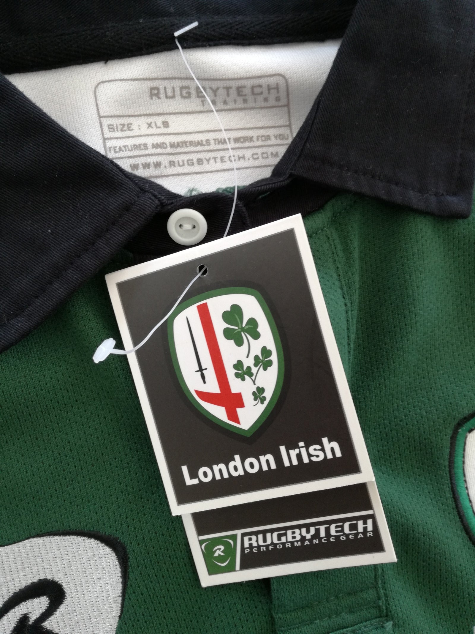 2009/10 London Irish Home Rugby Shirt (Youth) *BNWT*