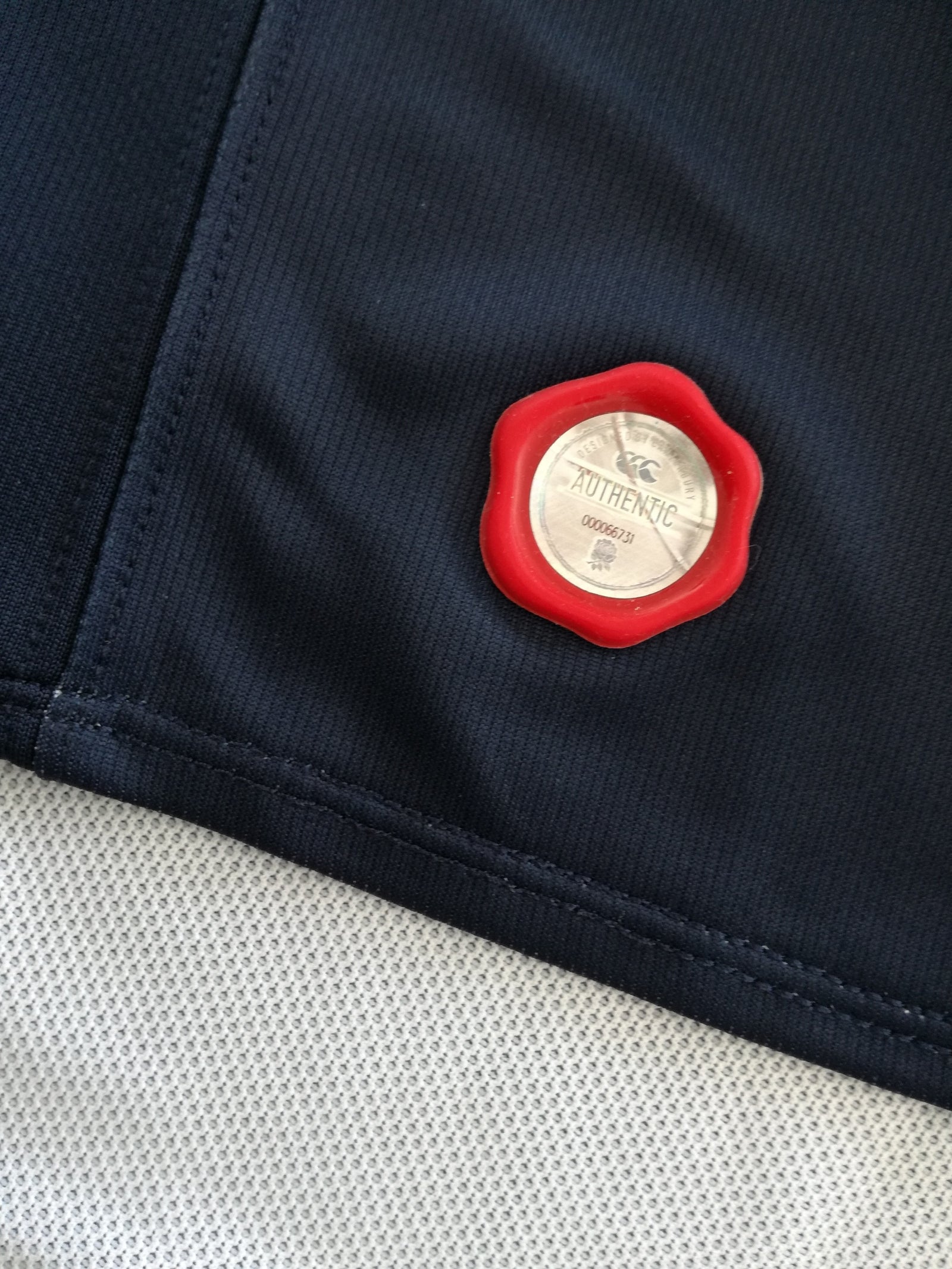 2016/17 England Away Vapodri+ Rugby Shirt (S)