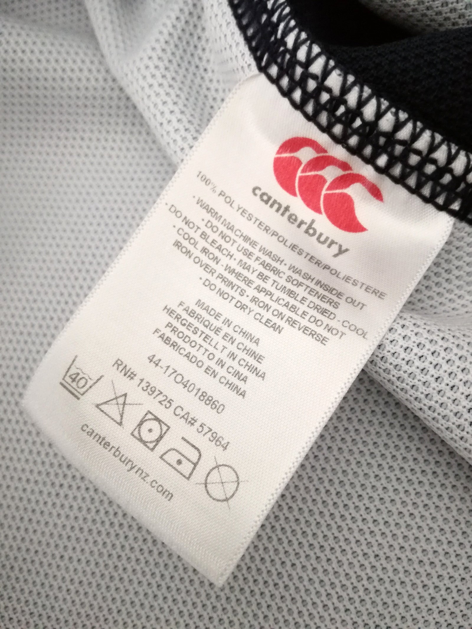 2016/17 England Away Vapodri+ Rugby Shirt (L)