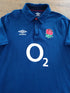2020/21 England Away Short Sleeved Rugby Shirt