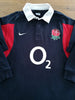 2005/06 England Away Long Sleeve Rugby Shirt