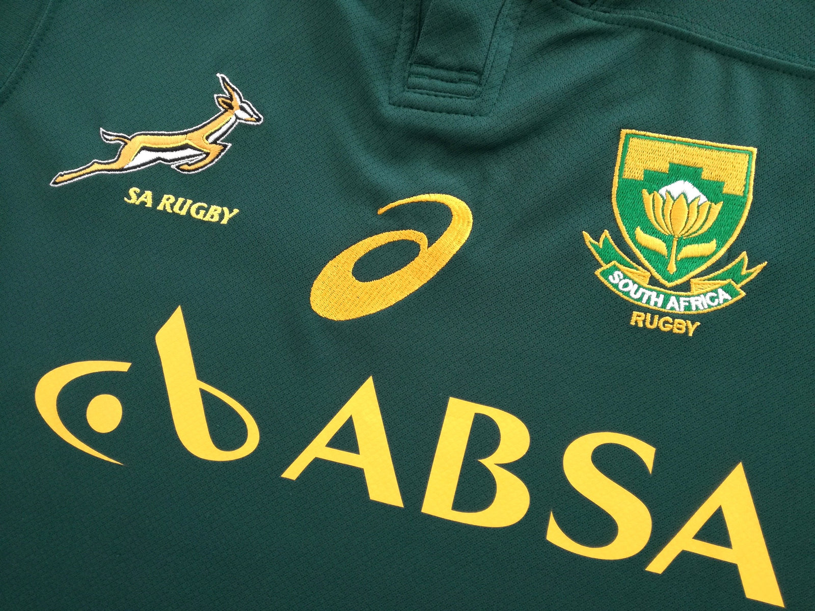 2014 South Africa Home Rugby Shirt (L)