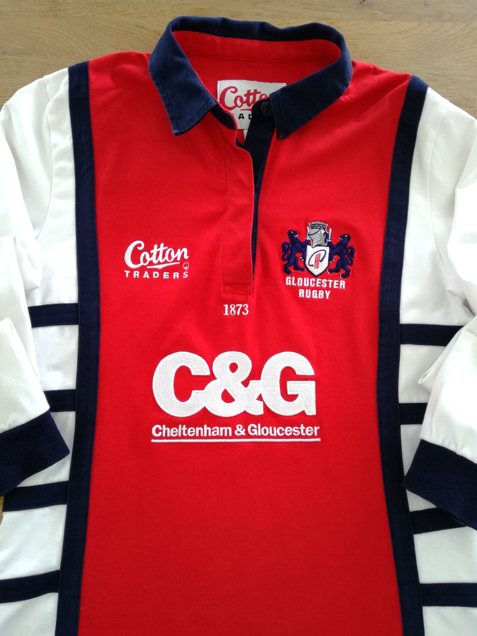 2005/06 Gloucester Home Woman's Rugby Shirt