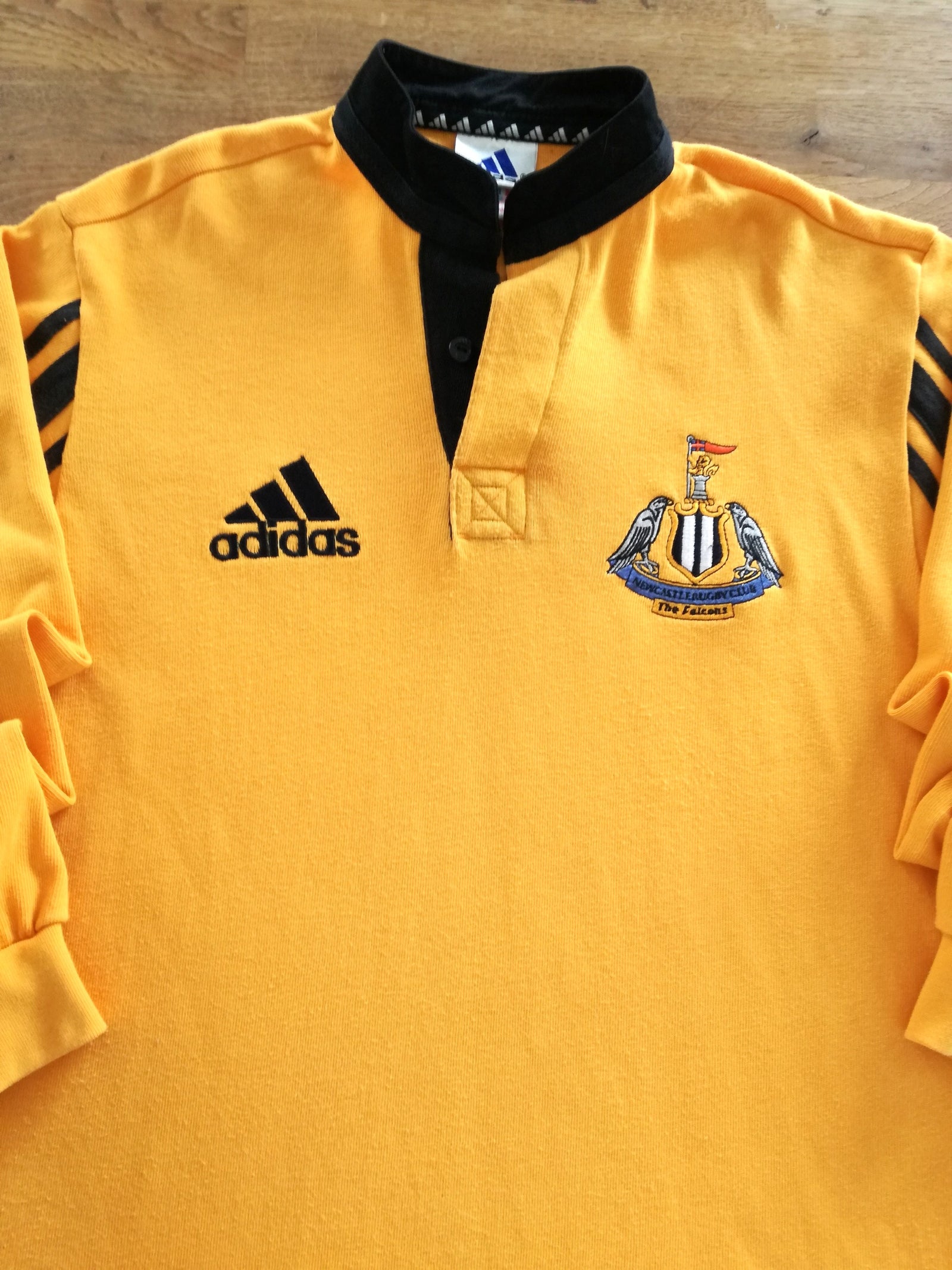 2000/01 Newcastle Falcons Away Rugby Shirt