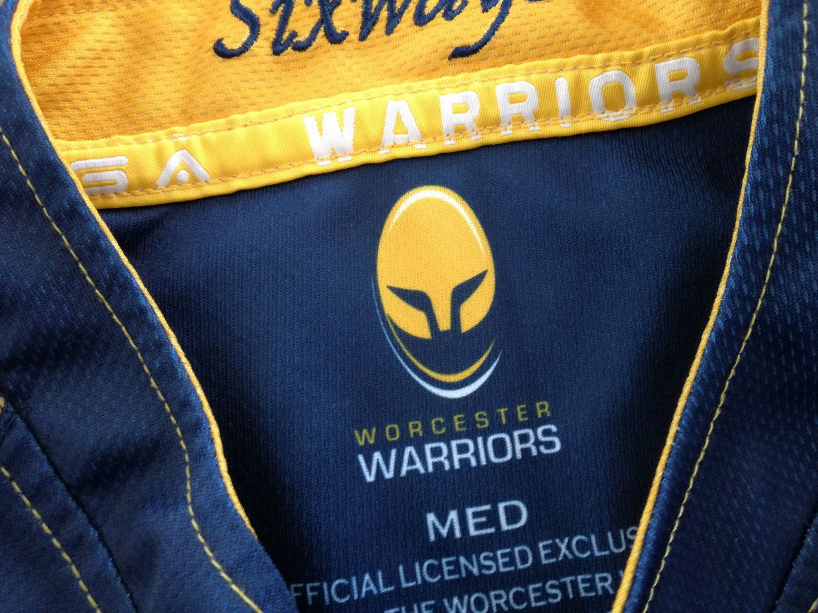 2014/15 Worcester Warriors Home Rugby Shirt (M)