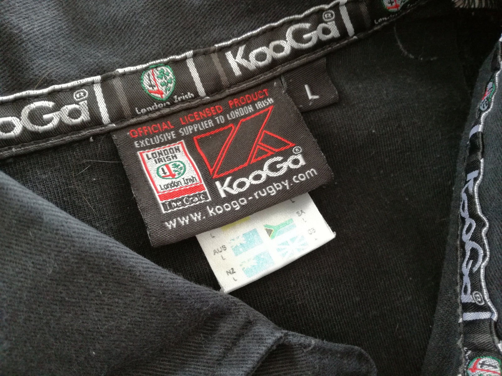2002/03 London Irish Away Rugby Shirt (L)