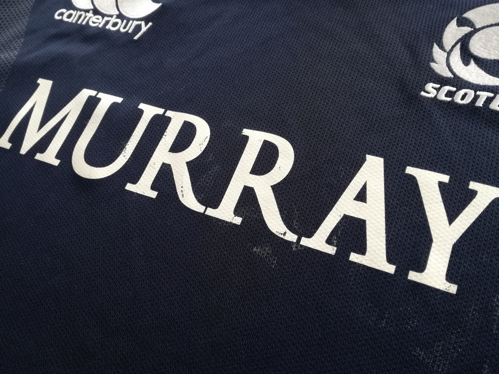 2009/10 Scotland Home Pro-Fit Rugby Shirt (XL)
