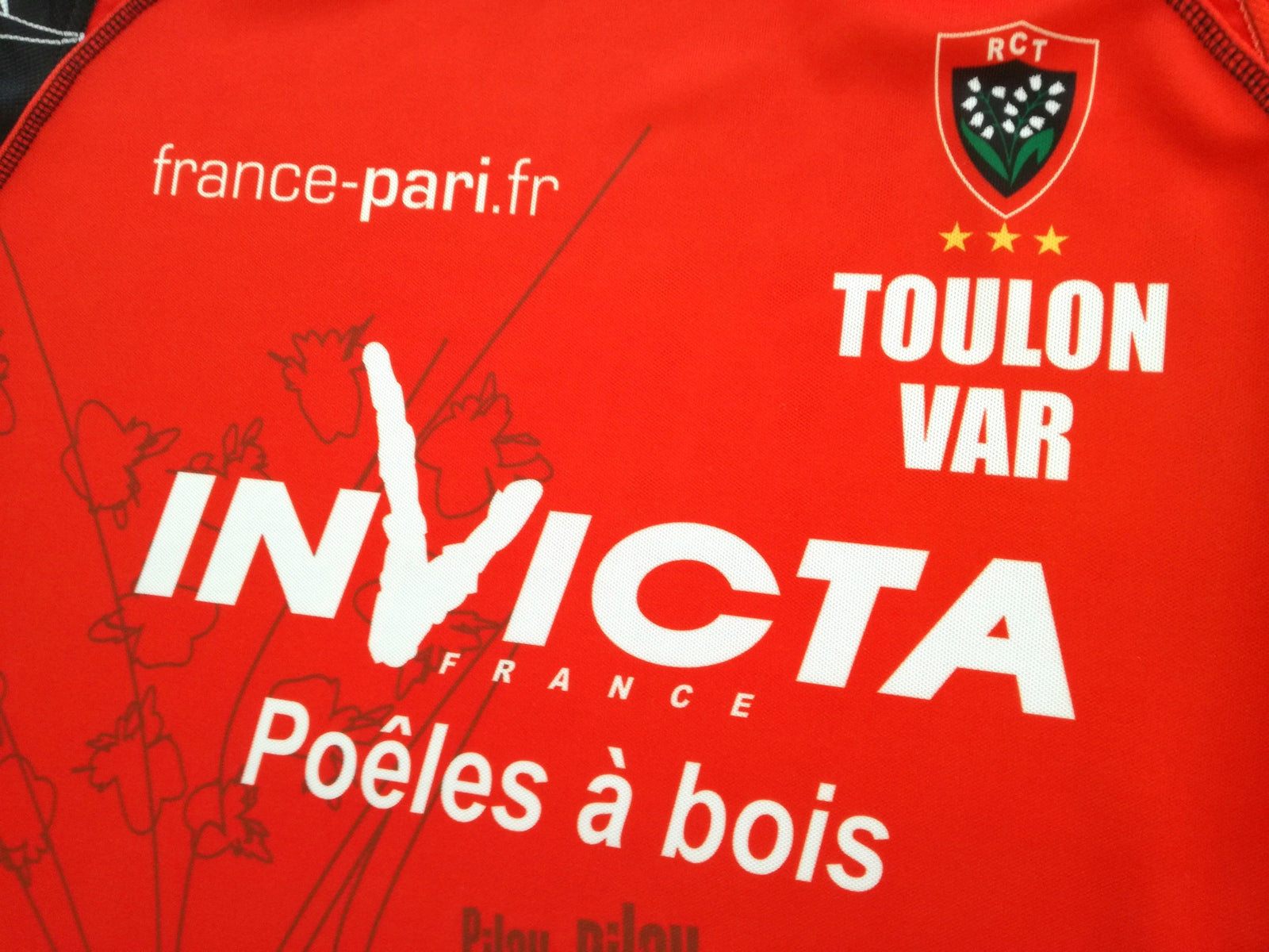 2010/11 RC Toulon Home Rugby Shirt (Wilkinson) #10 (L)