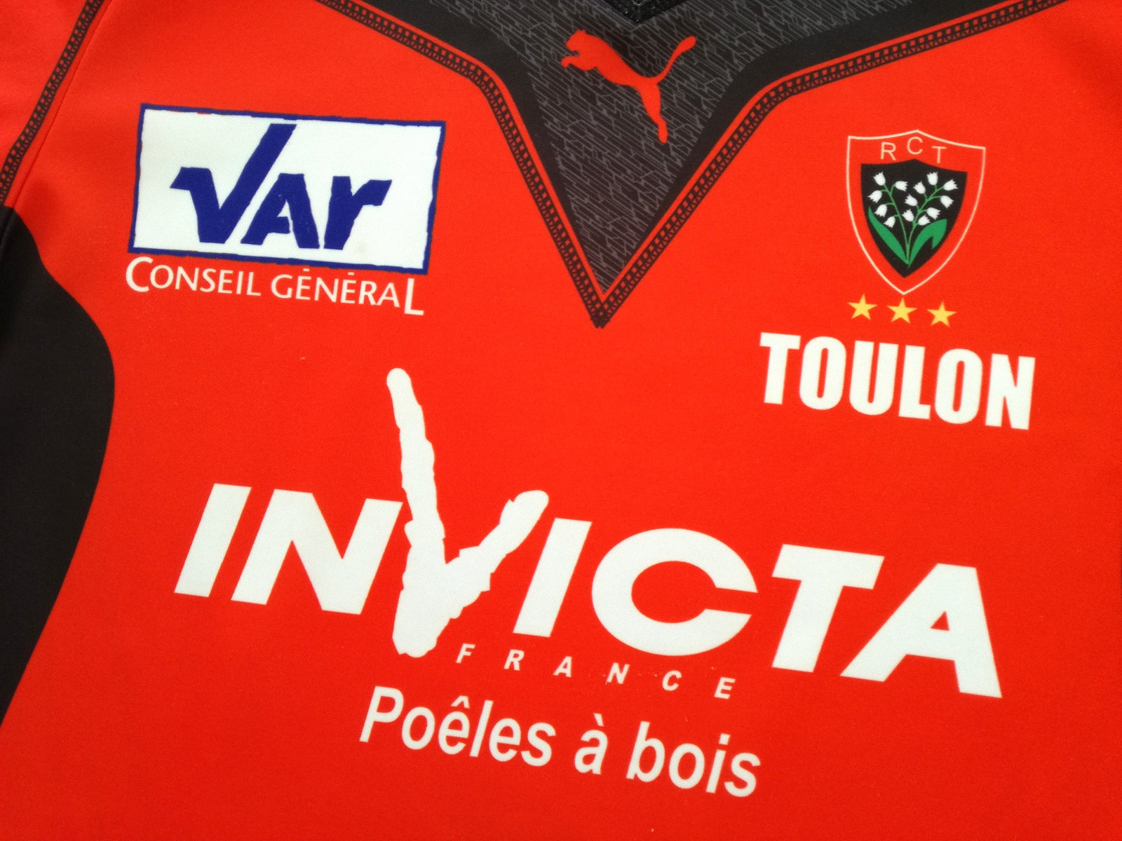 2009/10 RC Toulon Home Rugby Shirt (L)