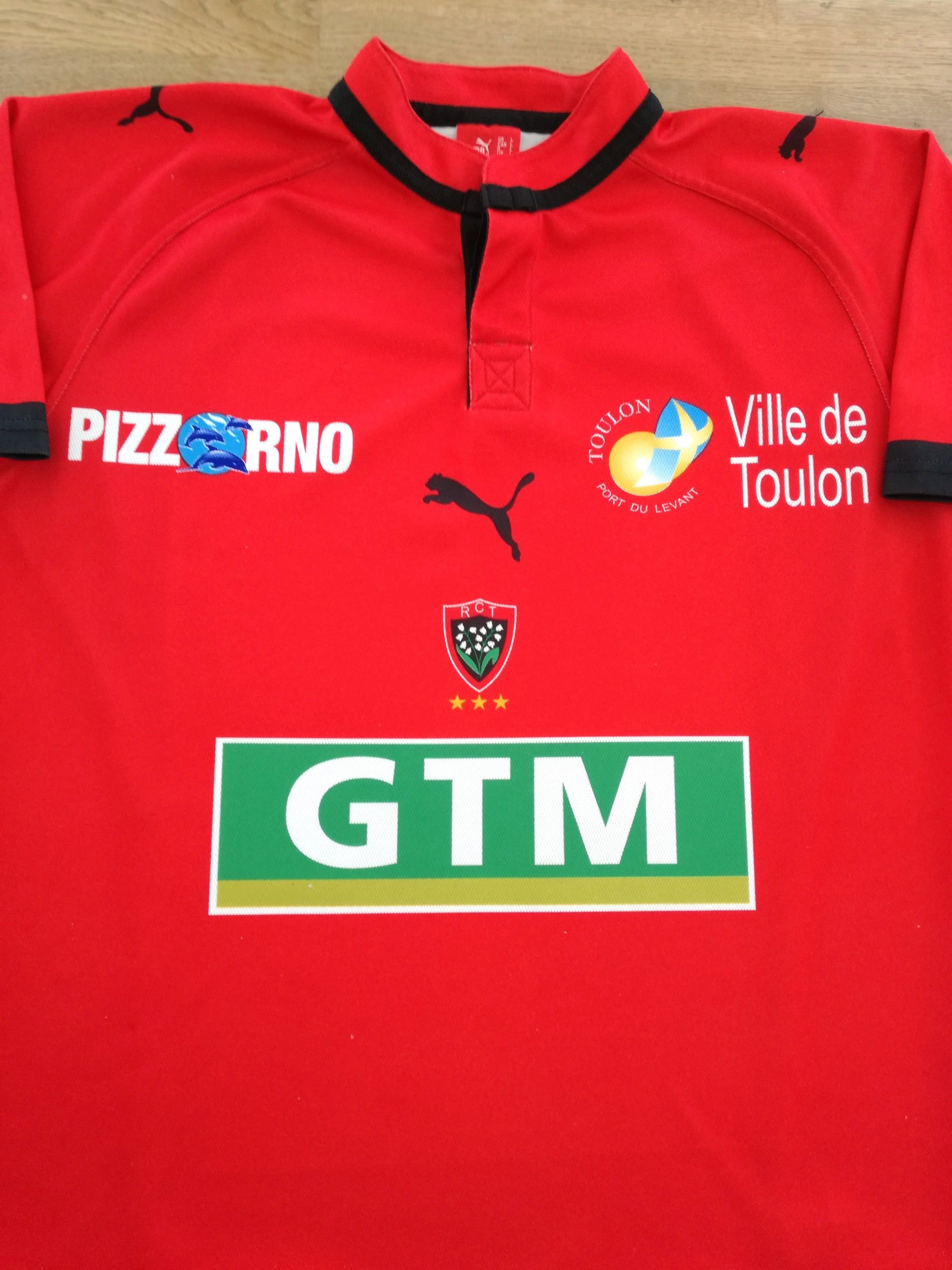 2006/07 RC Toulon Home Rugby Shirt