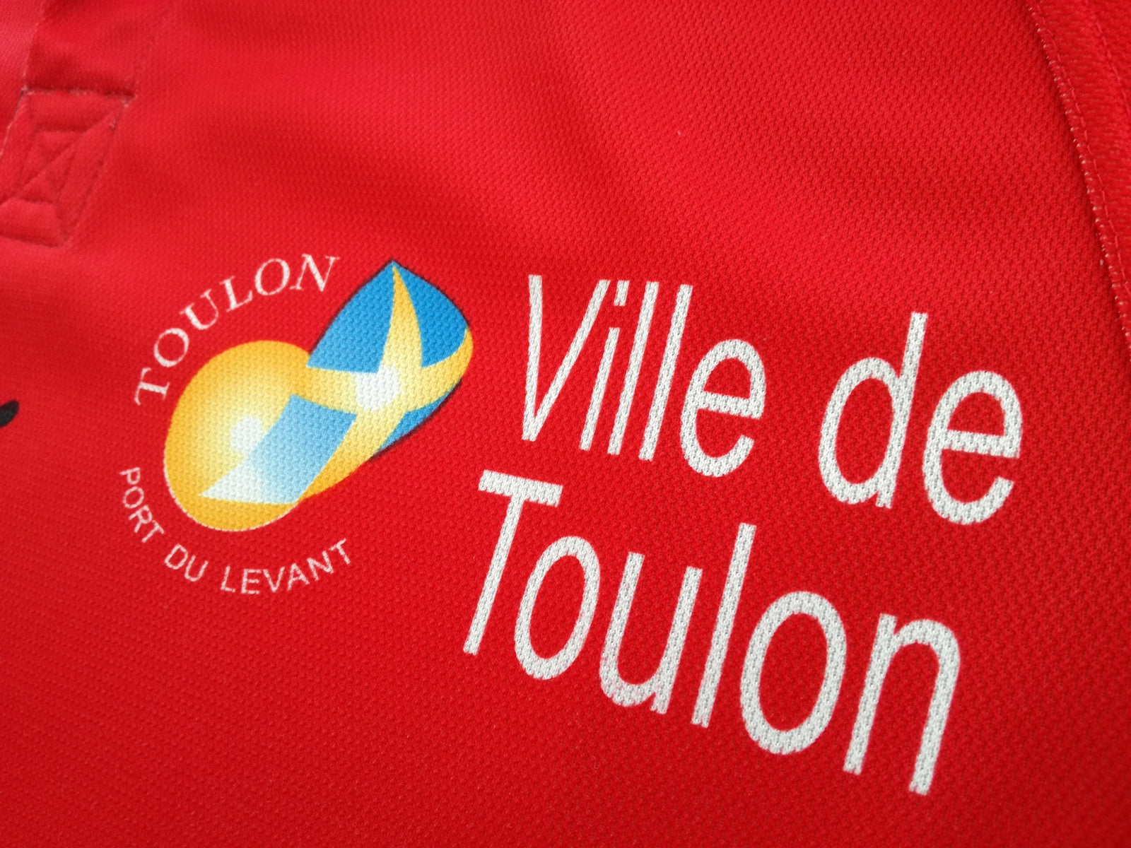 2006/07 RC Toulon Home Rugby Shirt Umaga (L)
