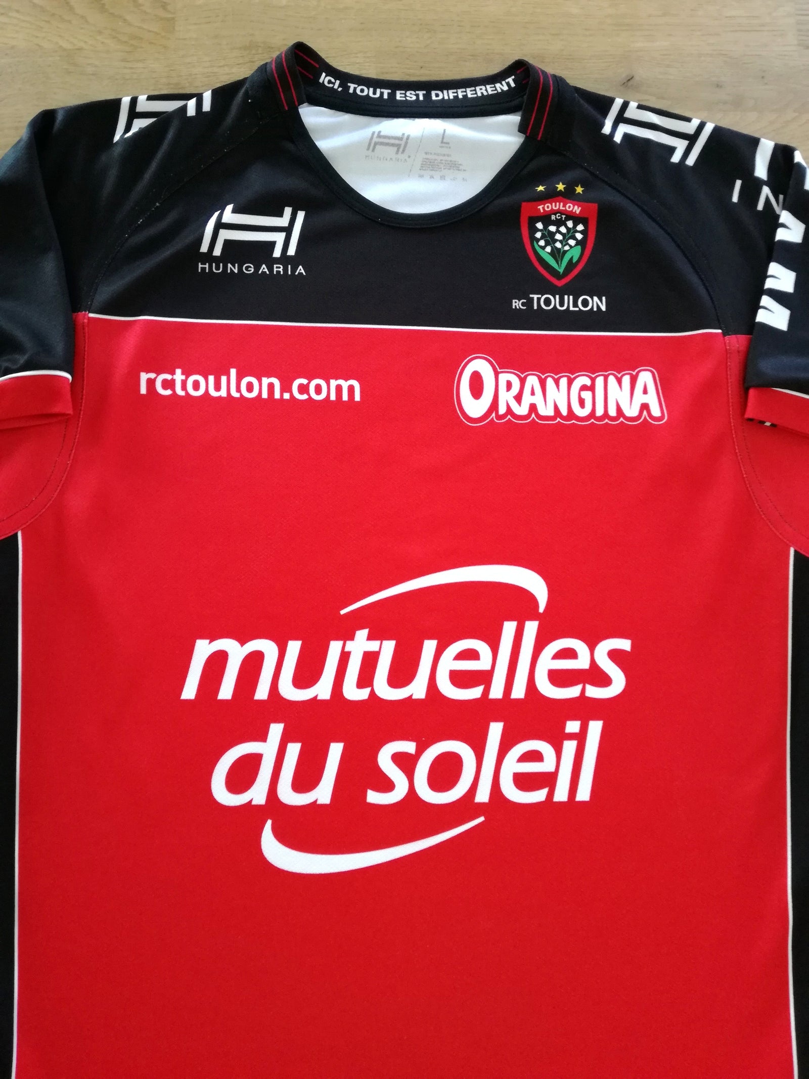2016/17 RC Toulon Home Rugby Shirt