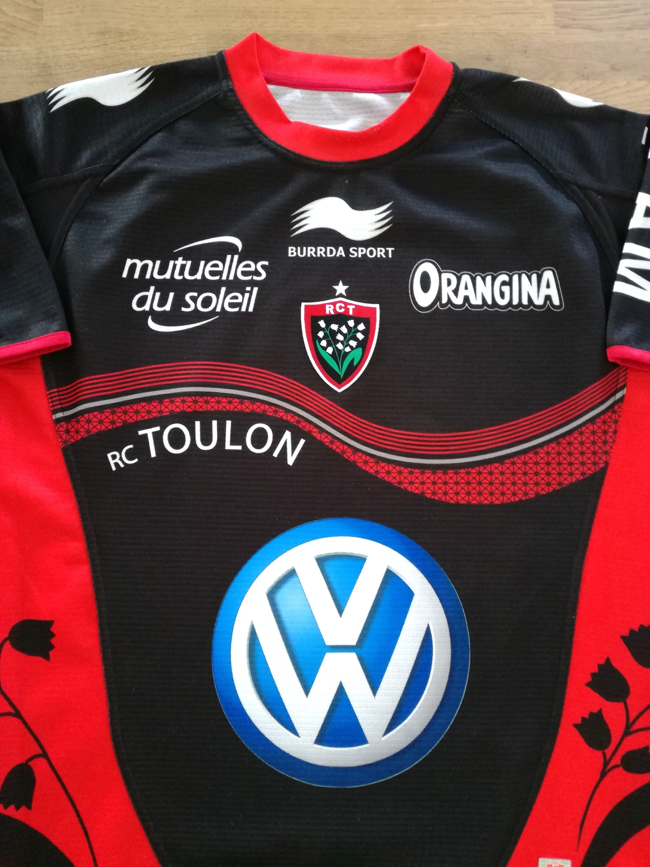 2013/14 RC Toulon Away Rugby Shirt