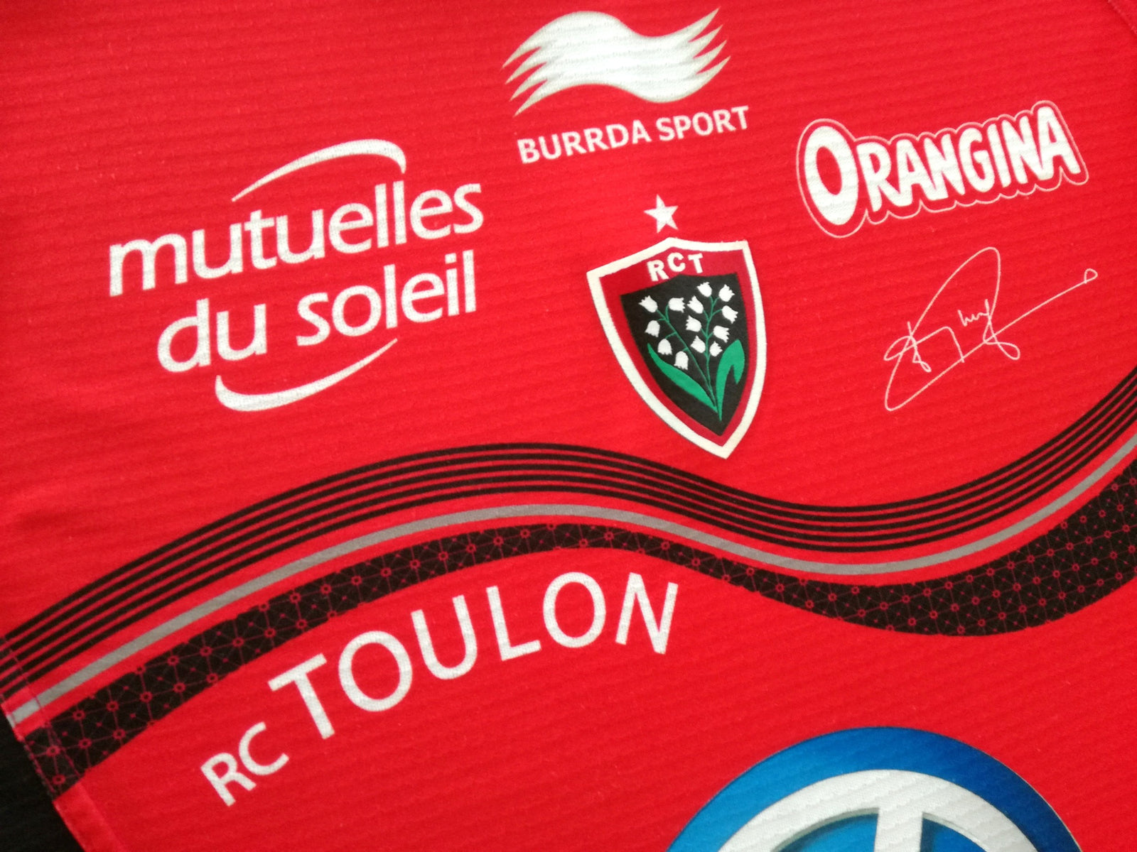 2013/14 RC Toulon Home Rugby Shirt Wilkinson #10 (XL)
