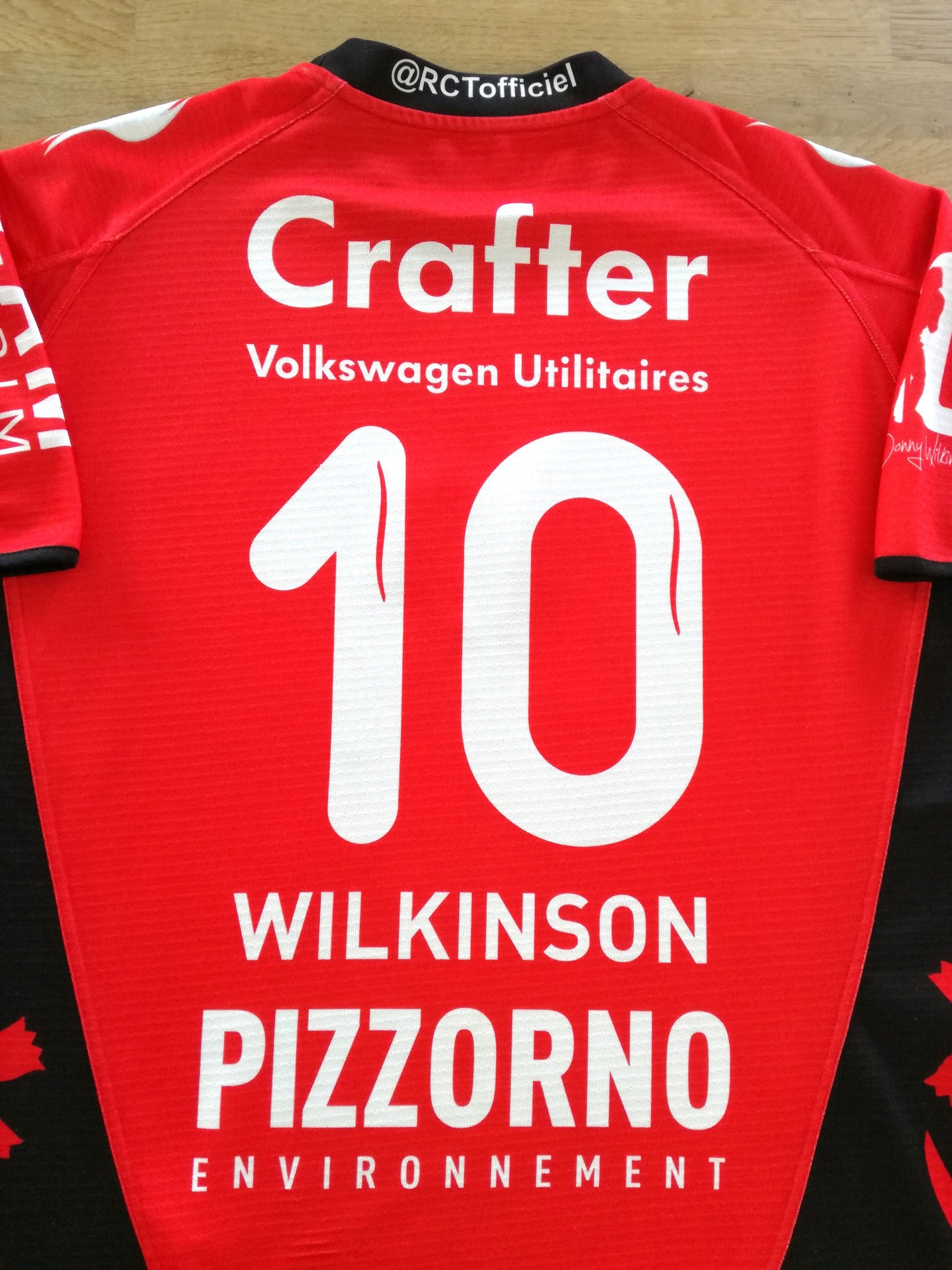 2013/14 RC Toulon Home Rugby Shirt Wilkinson #10