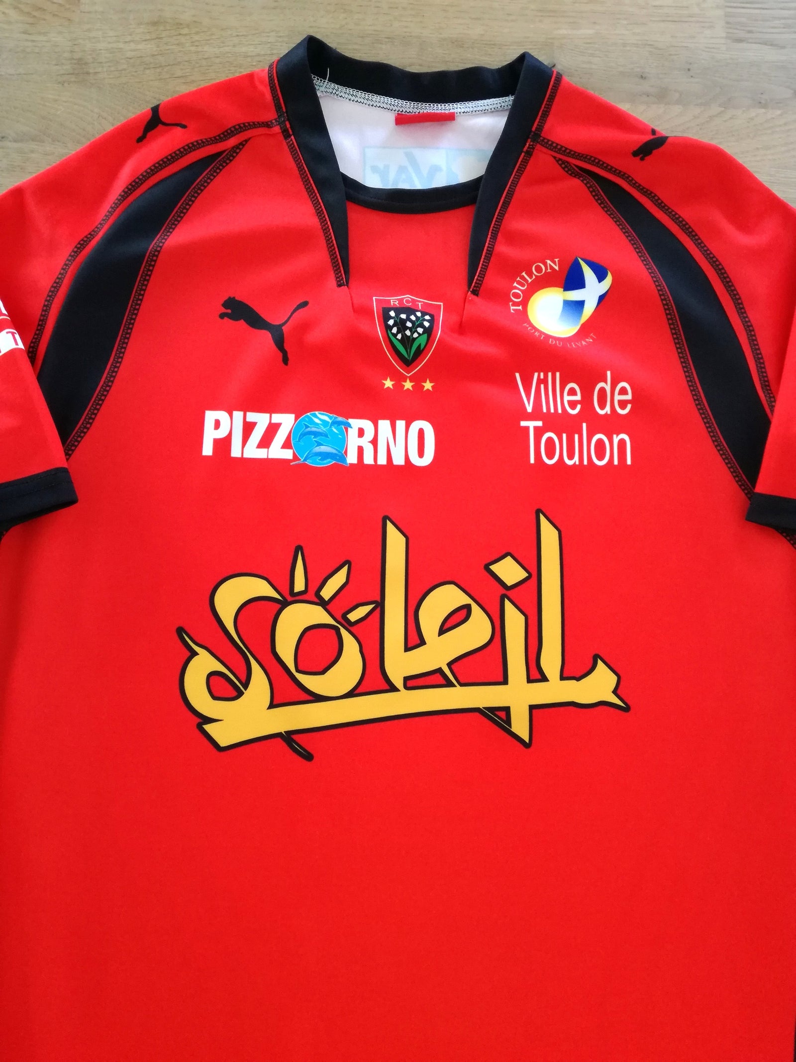 2008/09 RC Toulon Home Rugby Shirt