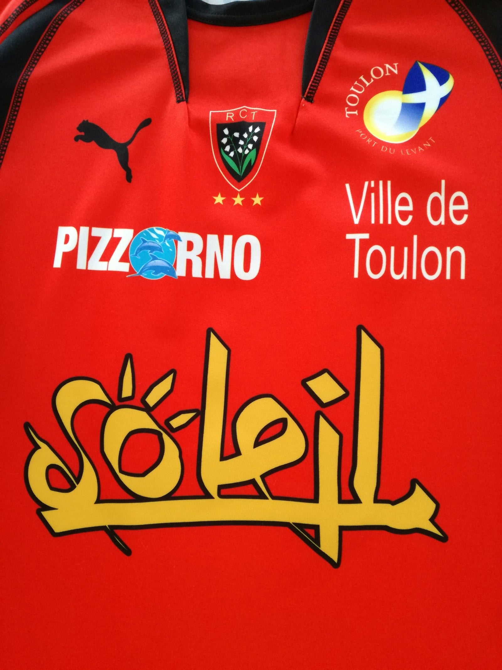 2008/09 RC Toulon Home Rugby Shirt (Williams) #13 (L)