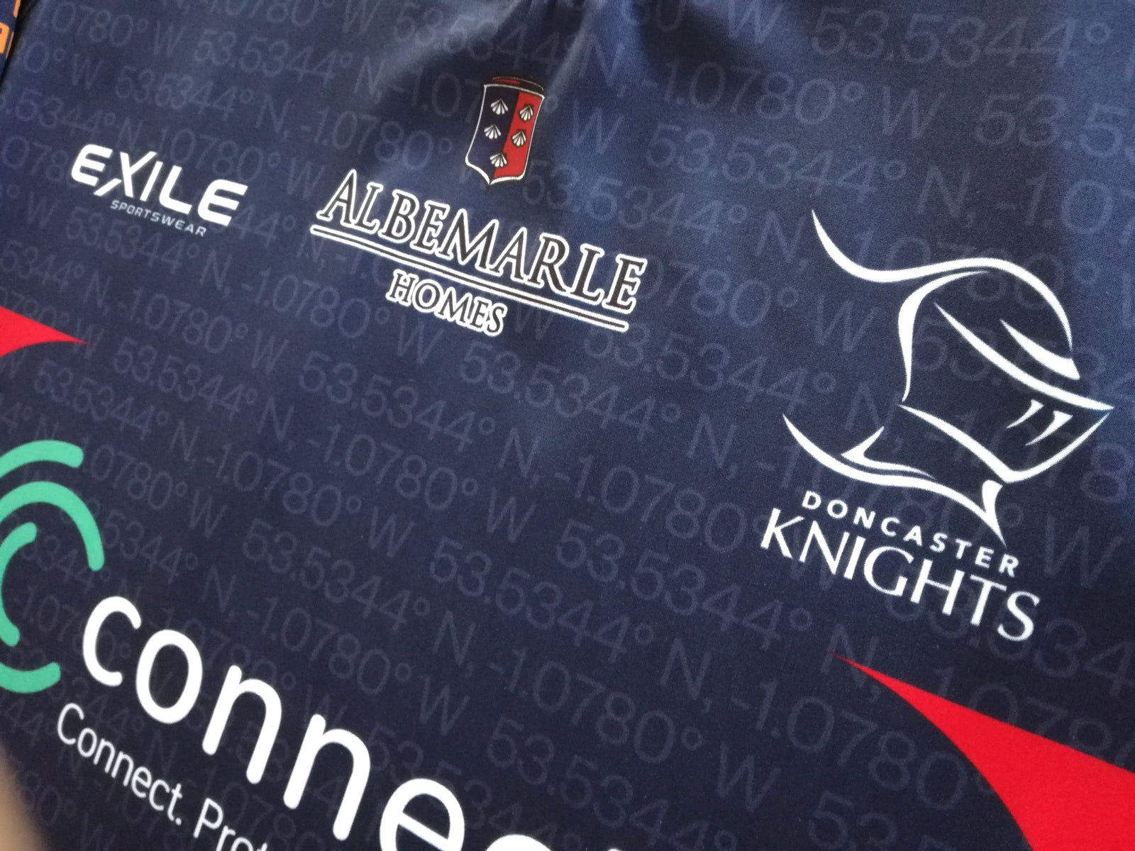 2025/26 Doncaster Knights Home Player Issue Rugby Shirt (XXL)