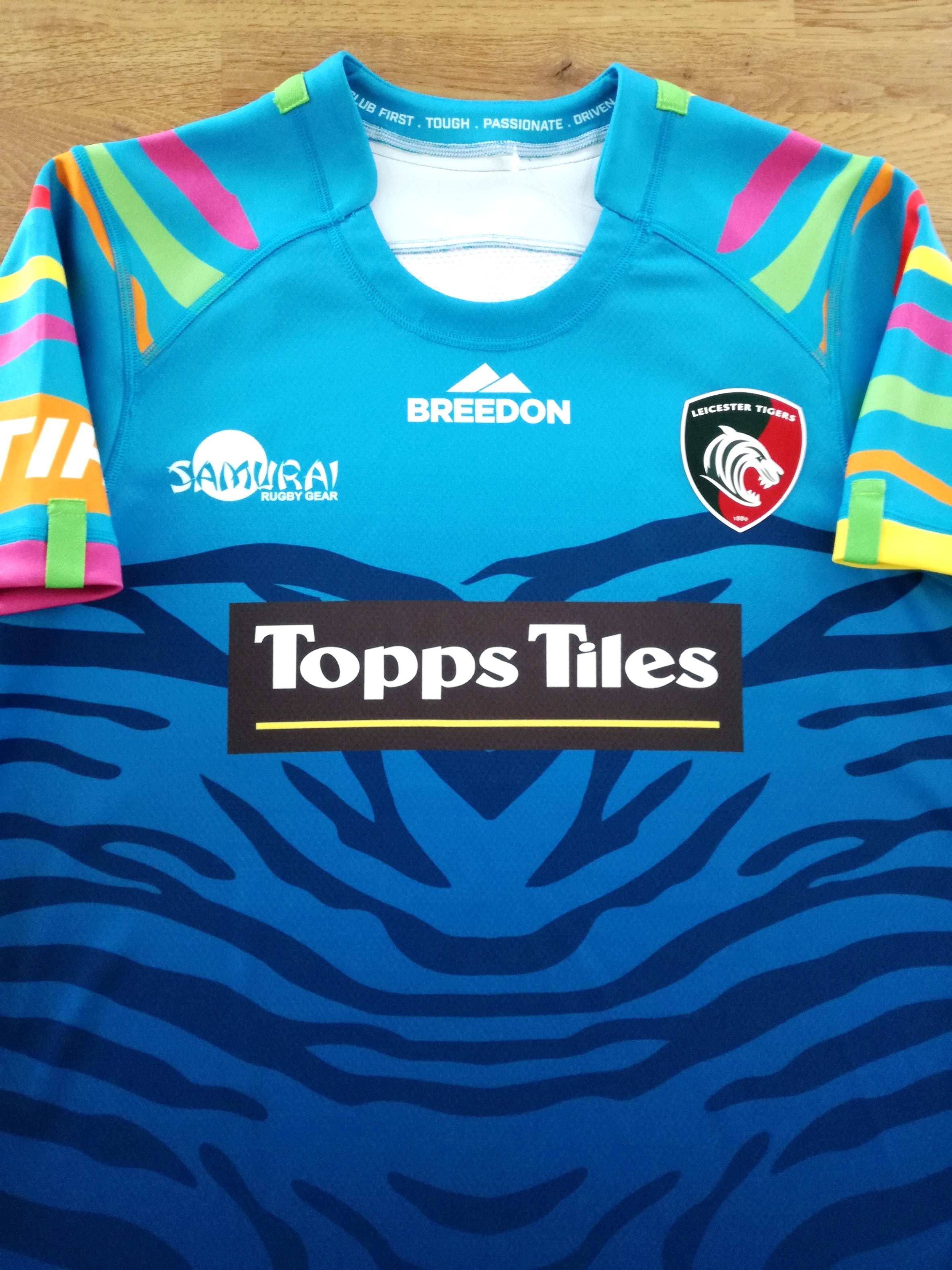 2020/21 Leicester Tigers Away Pro-Fit Rugby Shirt