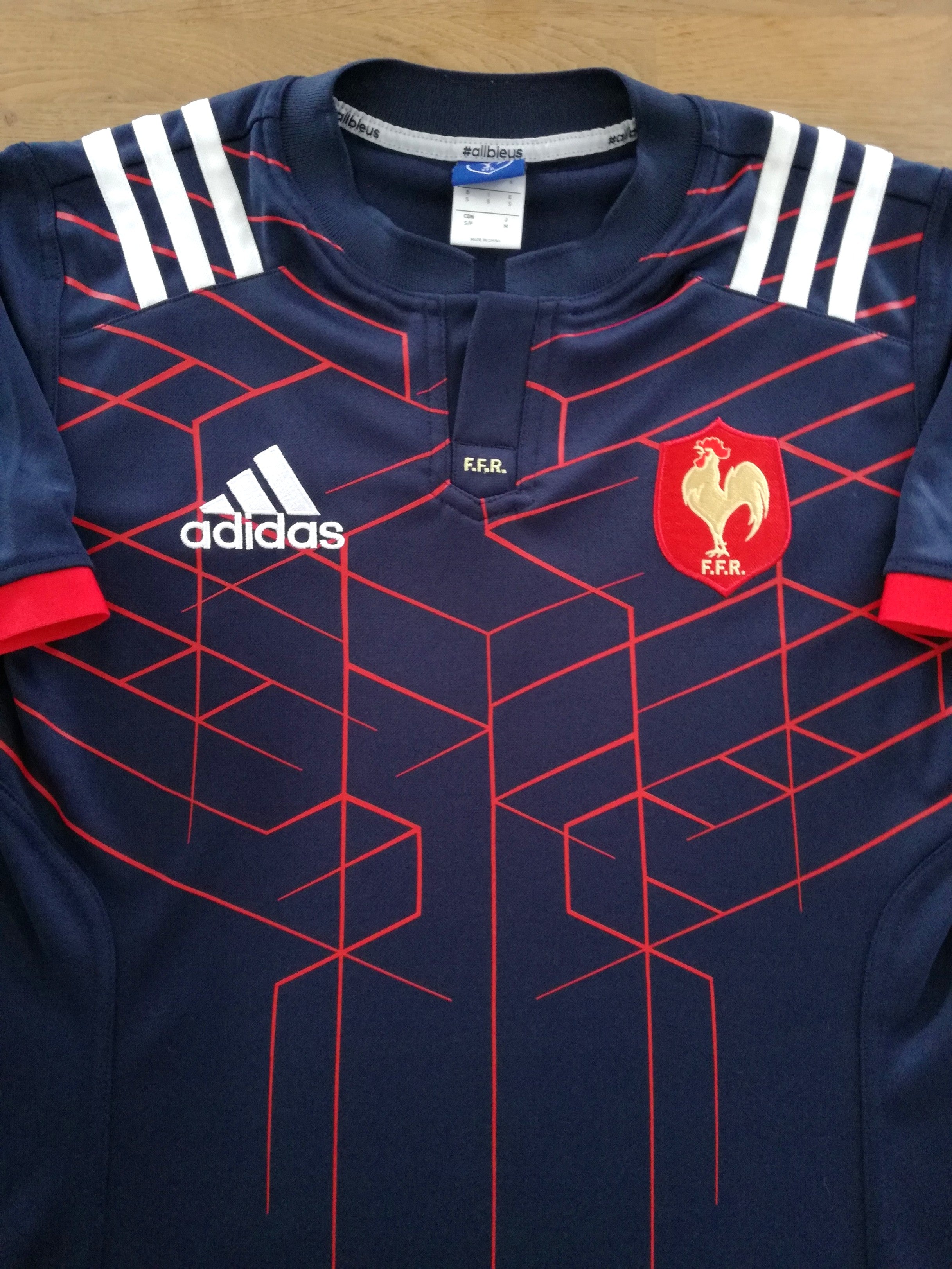 2016/17 France Home Rugby Shirt