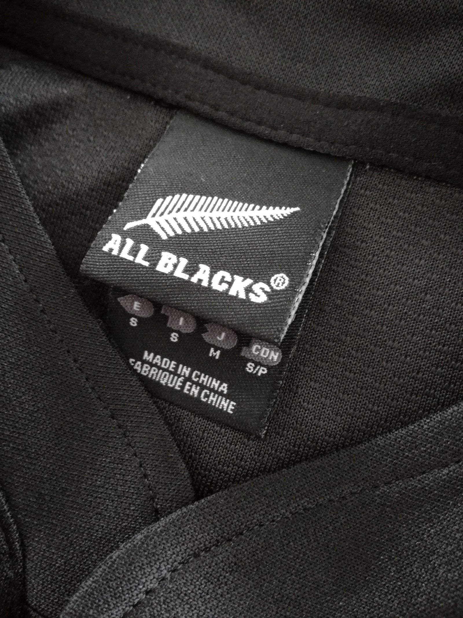 2007 New Zealand Home World Cup Rugby Shirt (S)