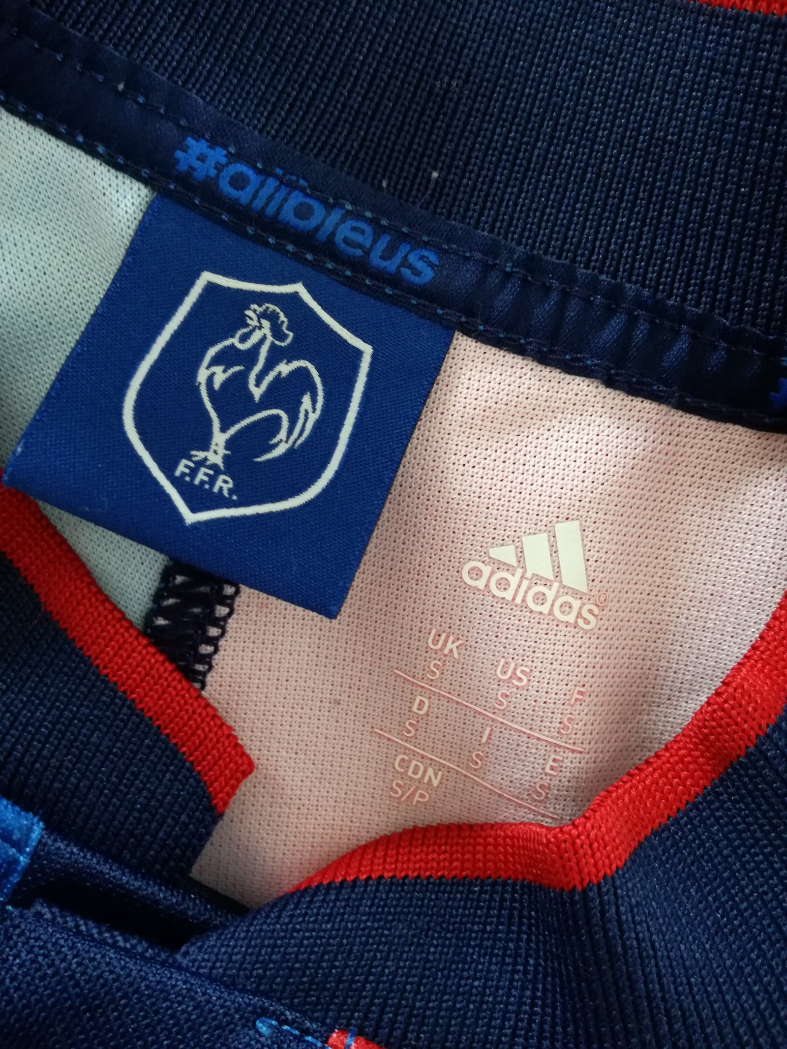 2015 France Home Rugby Sevens Shirt (S)
