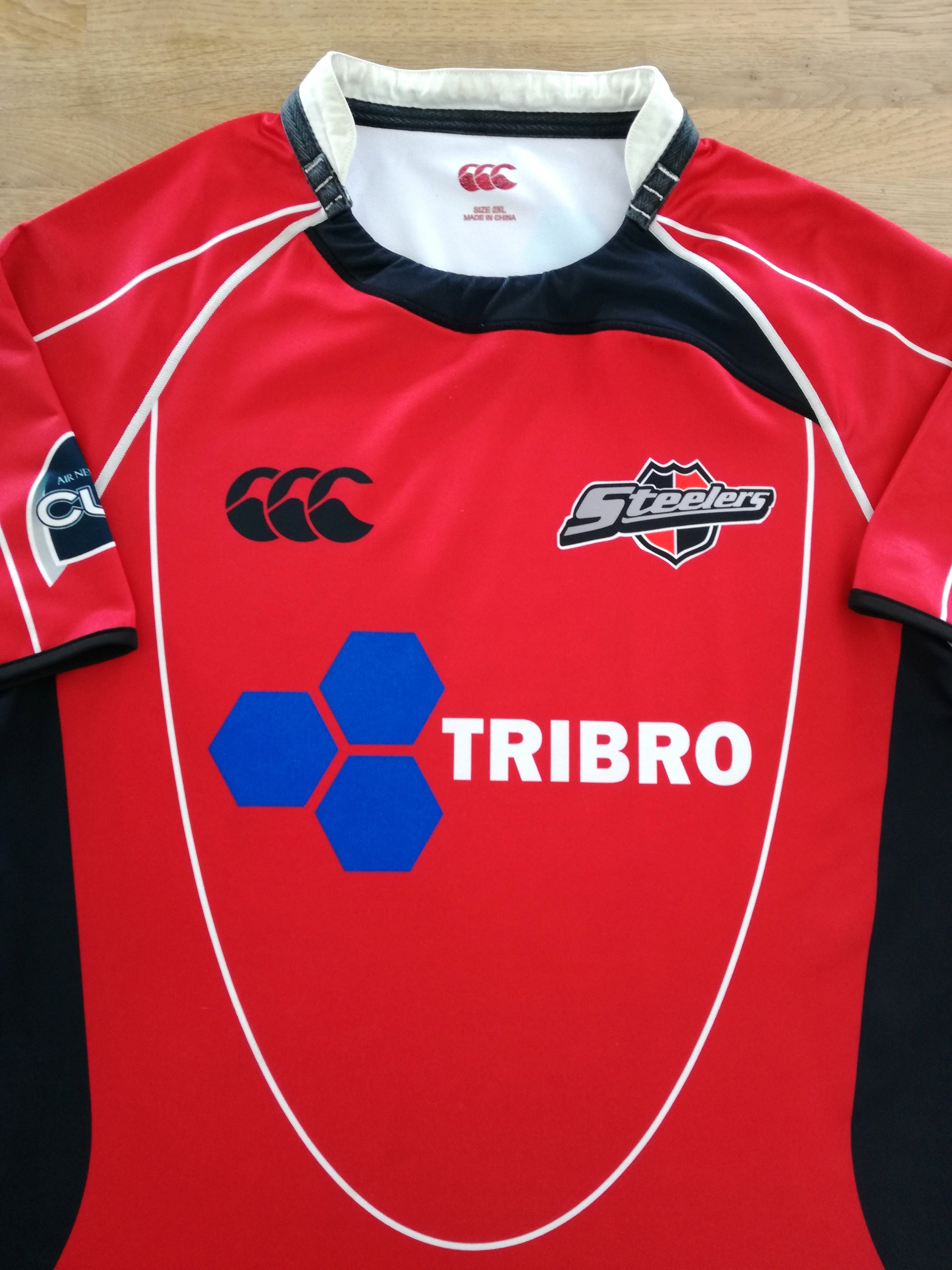 2008 Counties Manakau Steelers Away Rugby Shirt