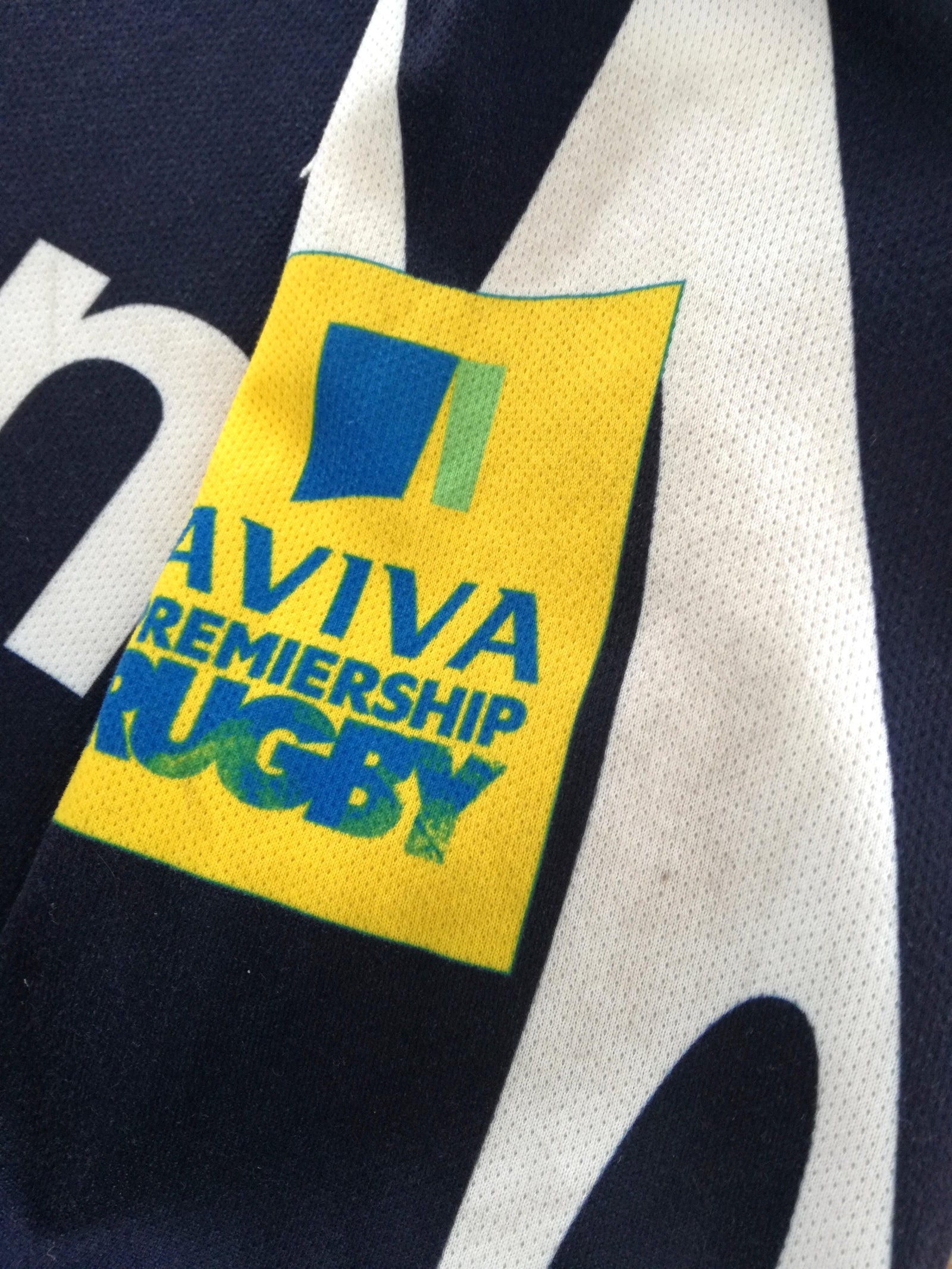 2012/13 Sale Sharks Home Pro-Fit Premiership Rugby Shirt (L)
