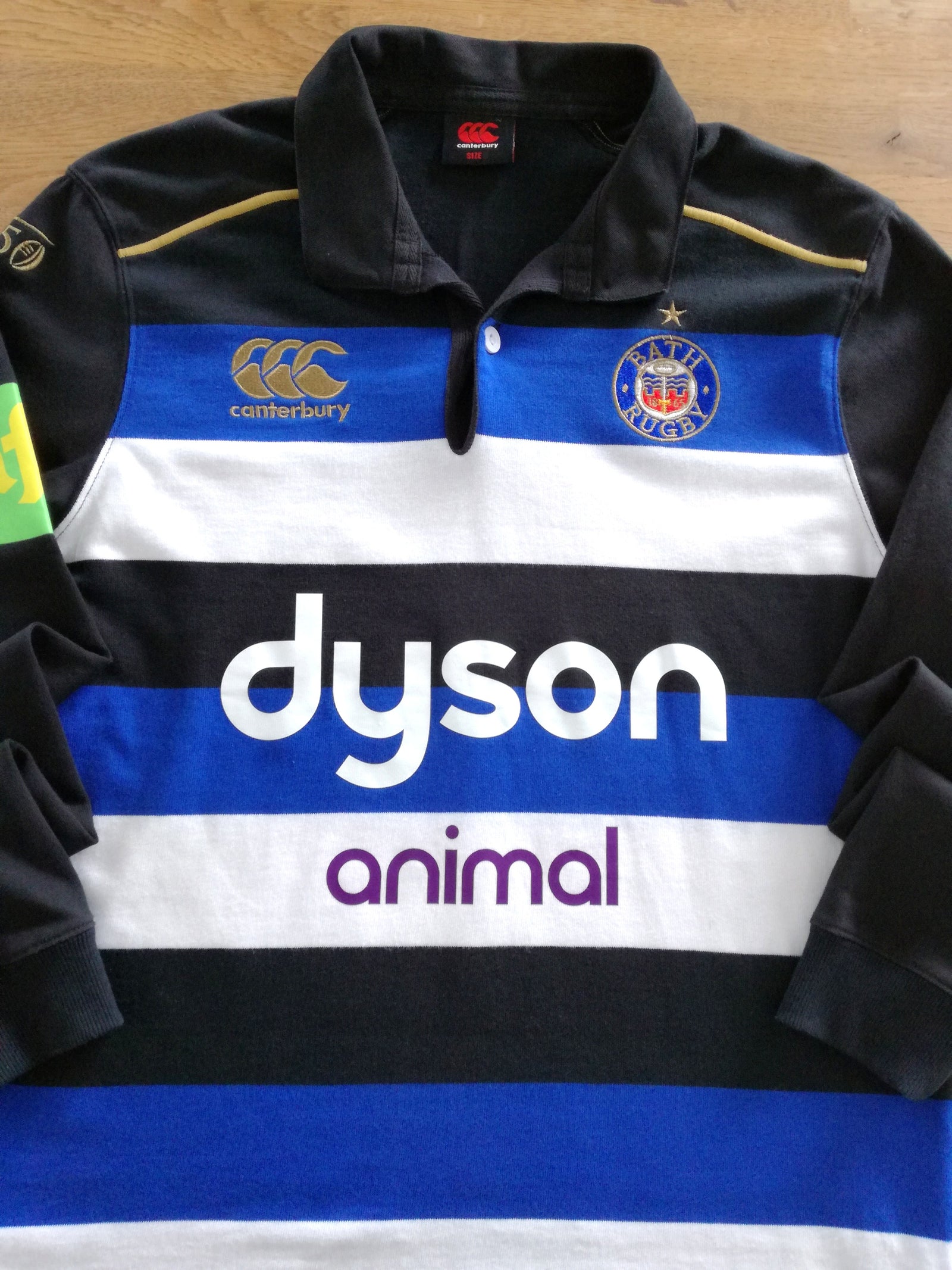 2015/16 Bath Home '150th Anniversary' Long Sleeve Rugby Shirt