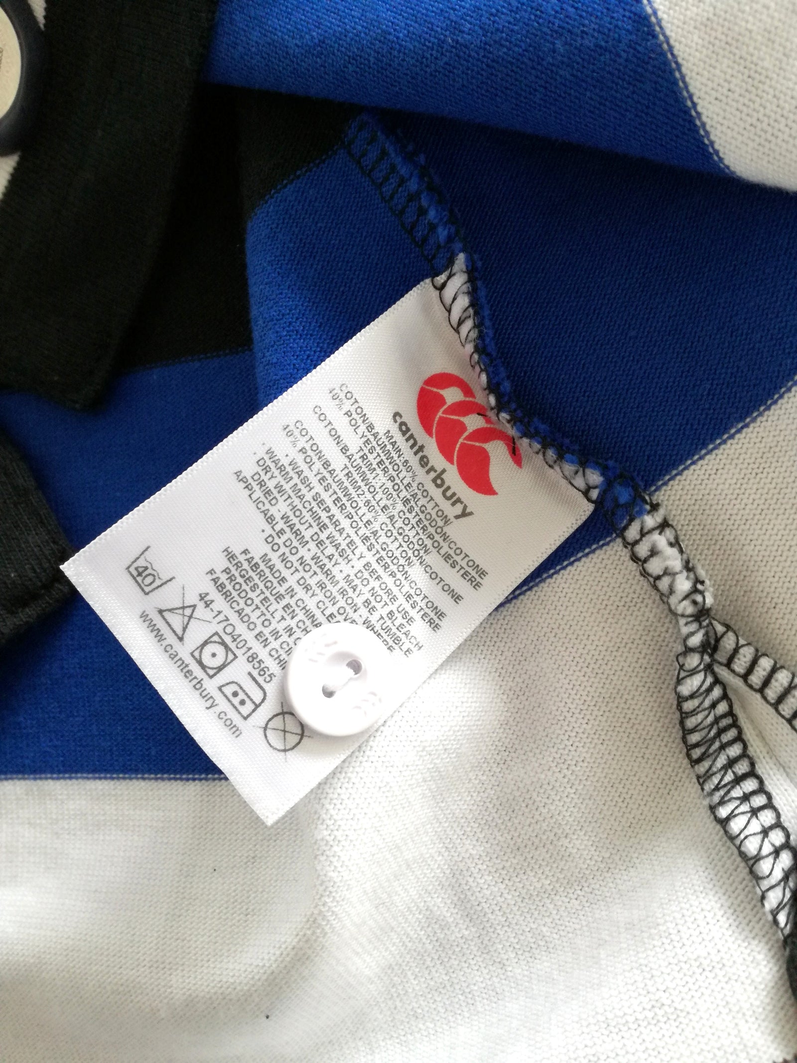 2015/16 Bath Home '150th Anniversary' Rugby Shirt. (S)