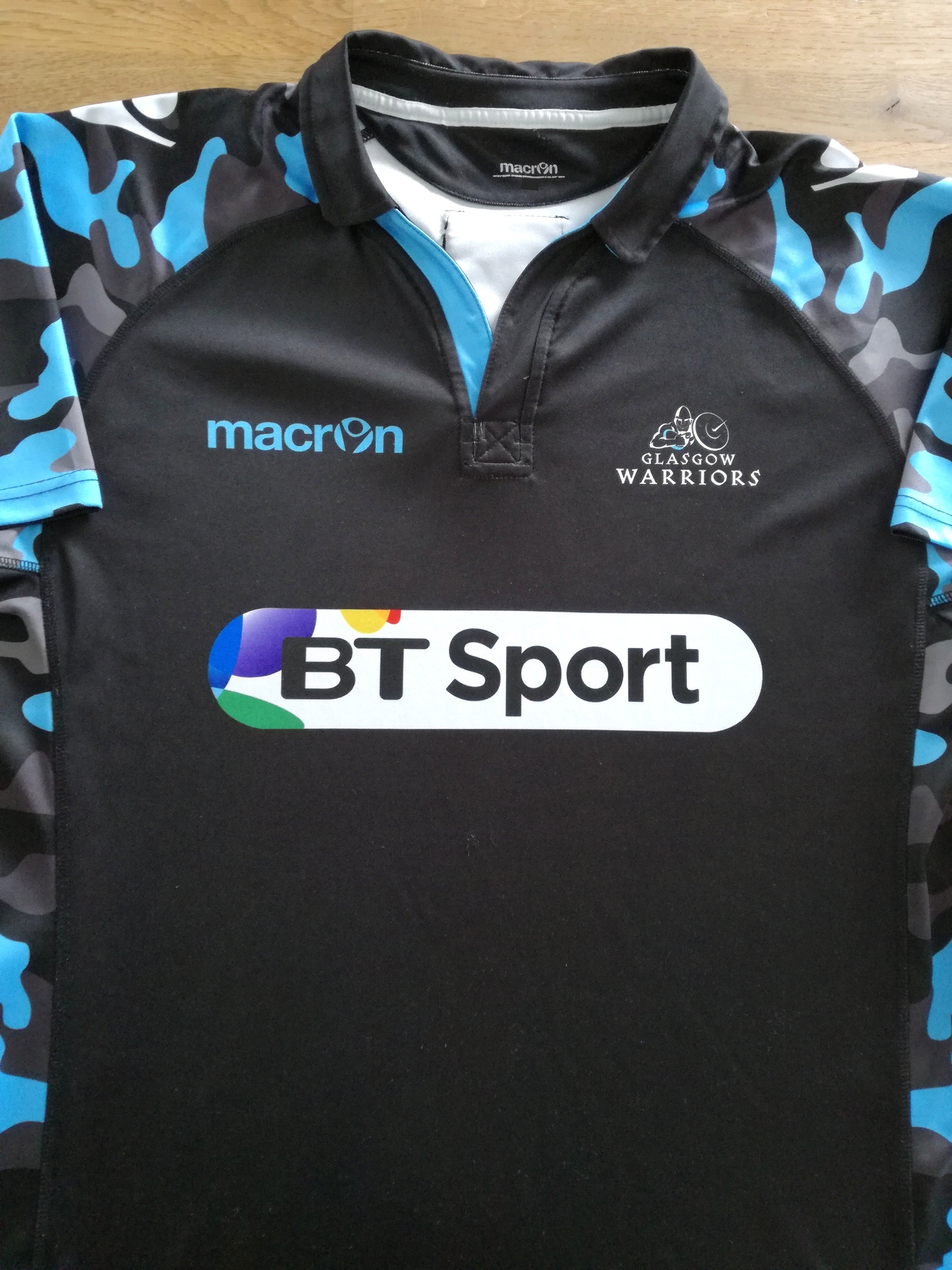 2016/17 Glasgow Warriors Player Issue Training Shirt