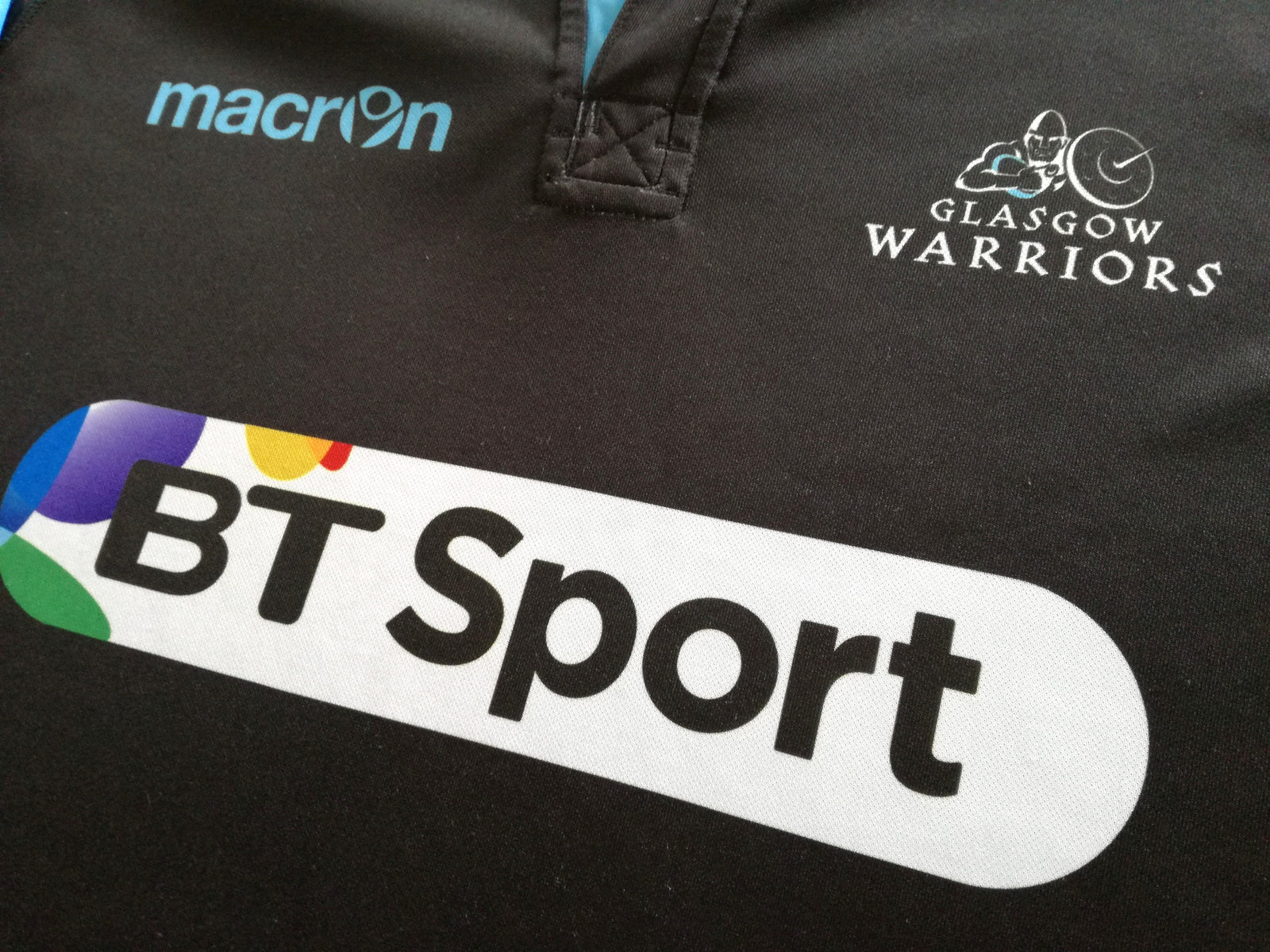 2016/17 Glasgow Warriors Player Issue Training Shirt (XL)