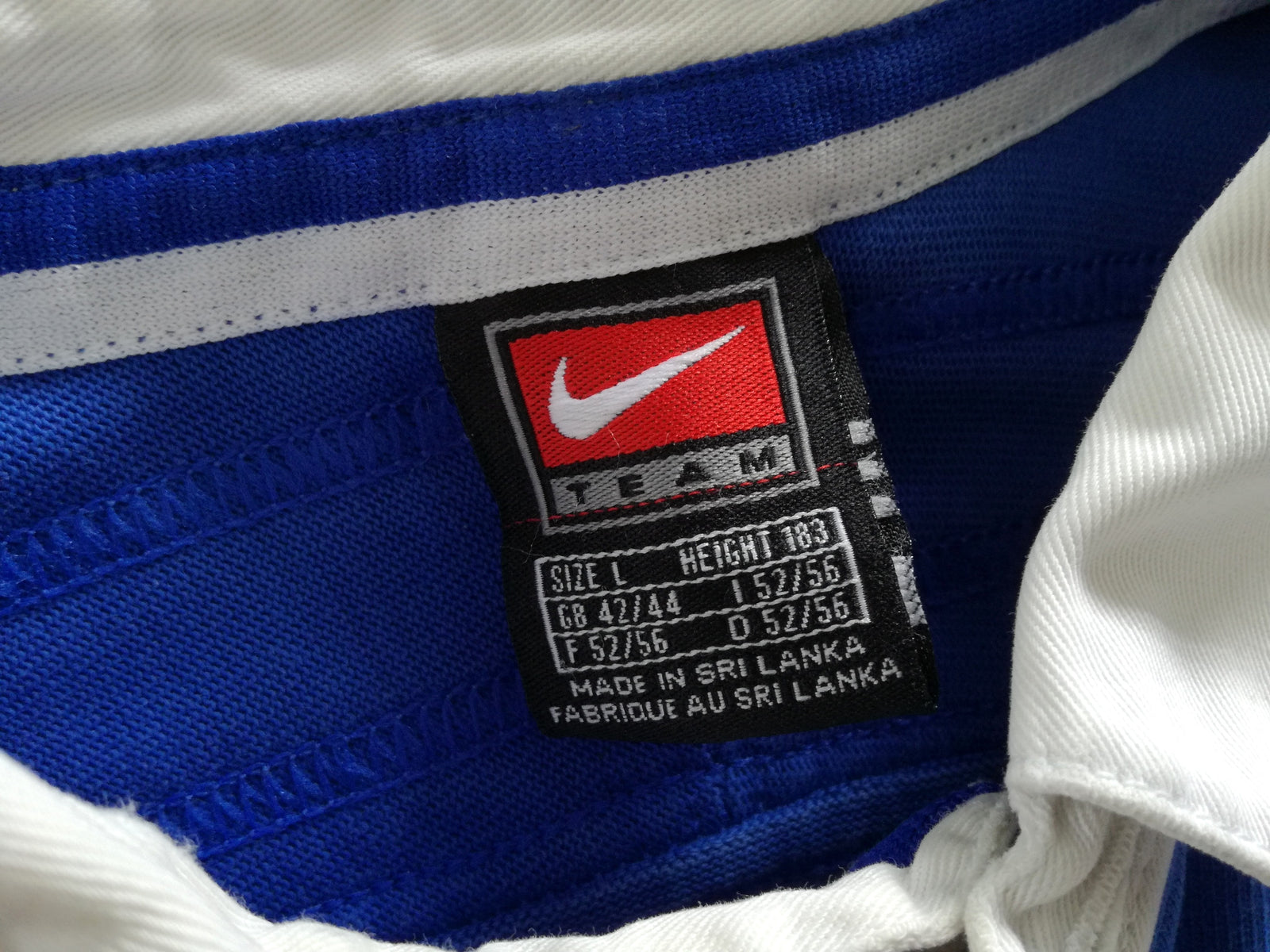 1999/00 France Home Rugby Shirt. (L)