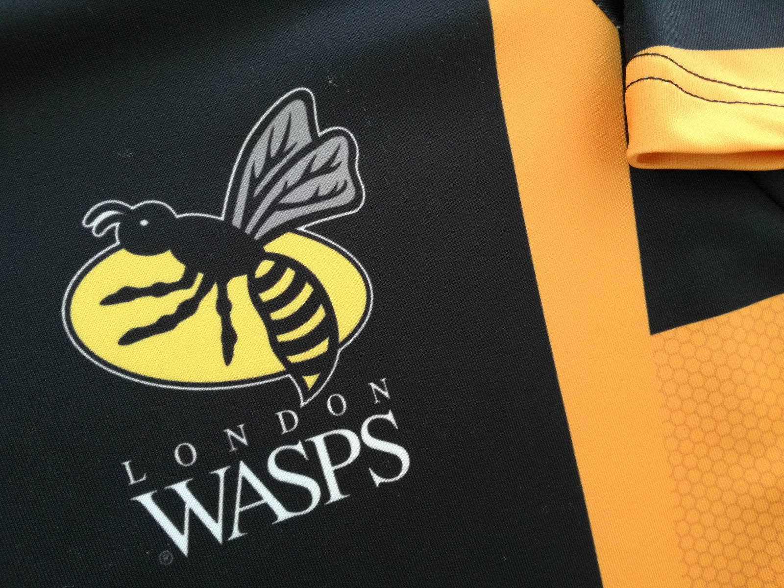 2012/13 London Wasps Home Pro-Fit Rugby Shirt (L)
